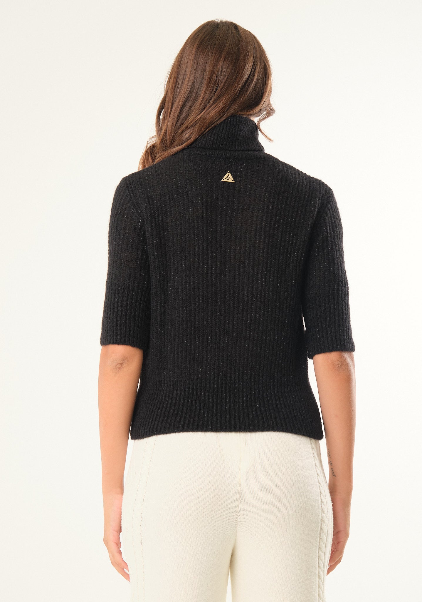 Maglia lupetto a collo alto