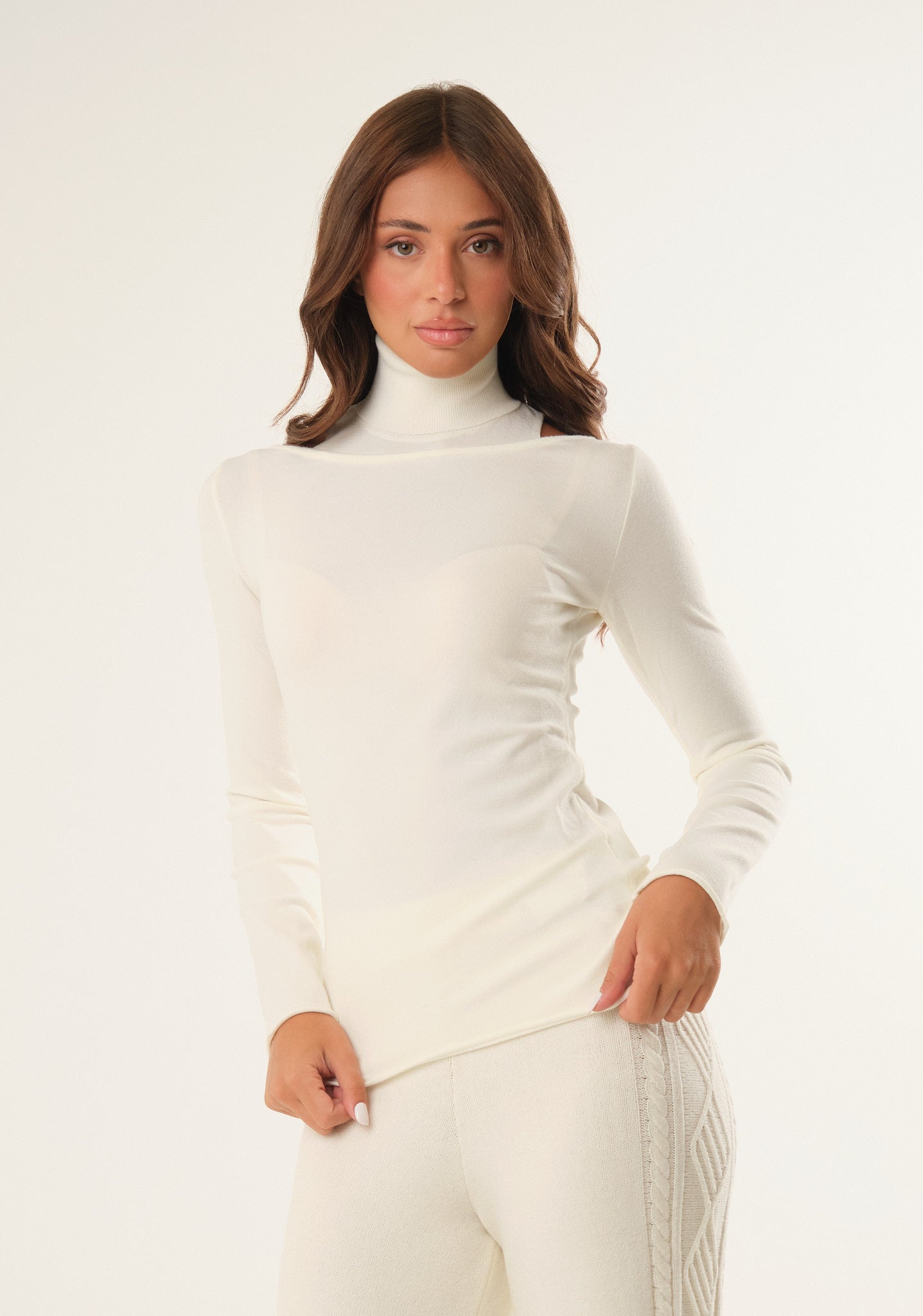 Maglia con scollo omerale