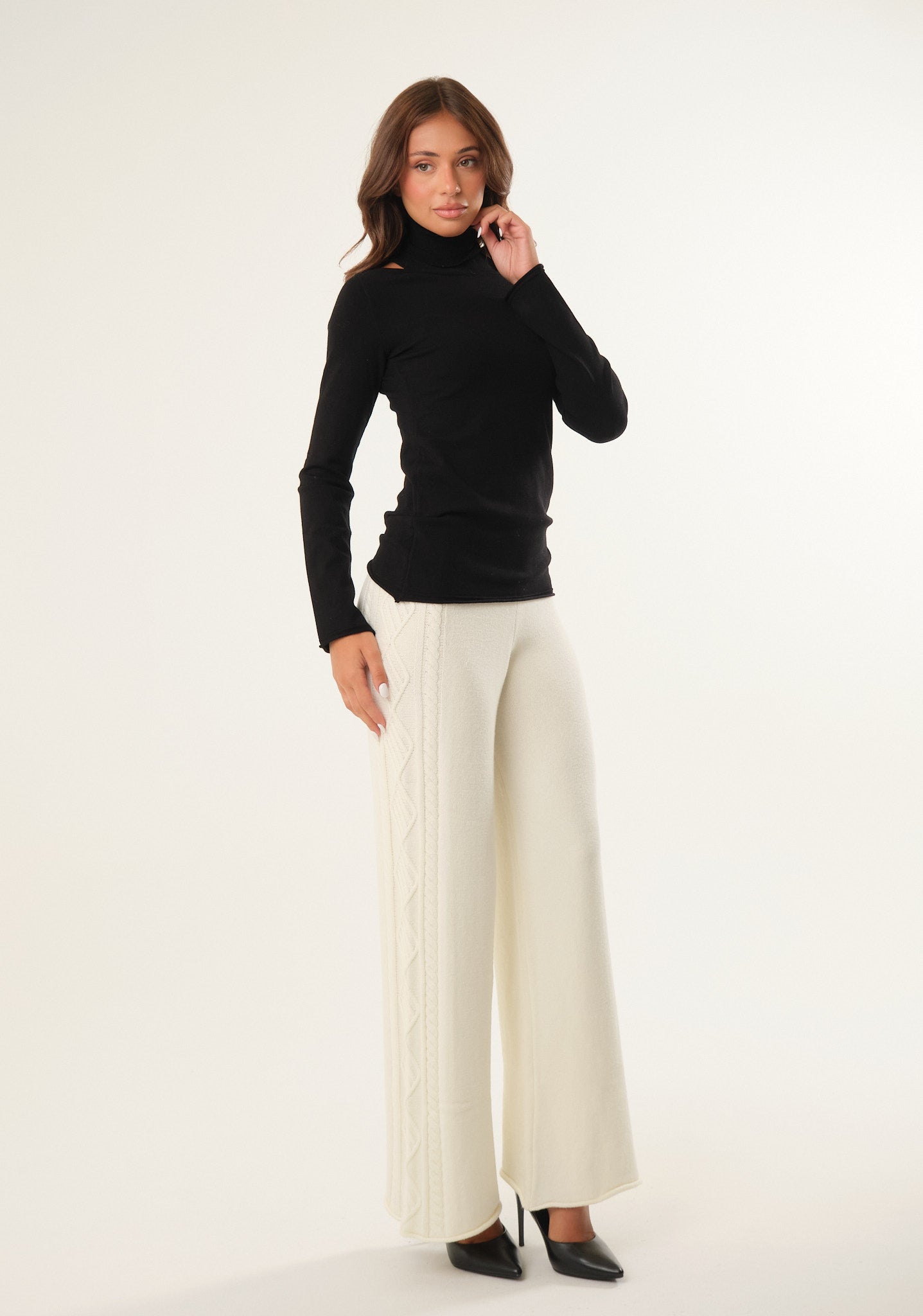 Maglia con scollo omerale
