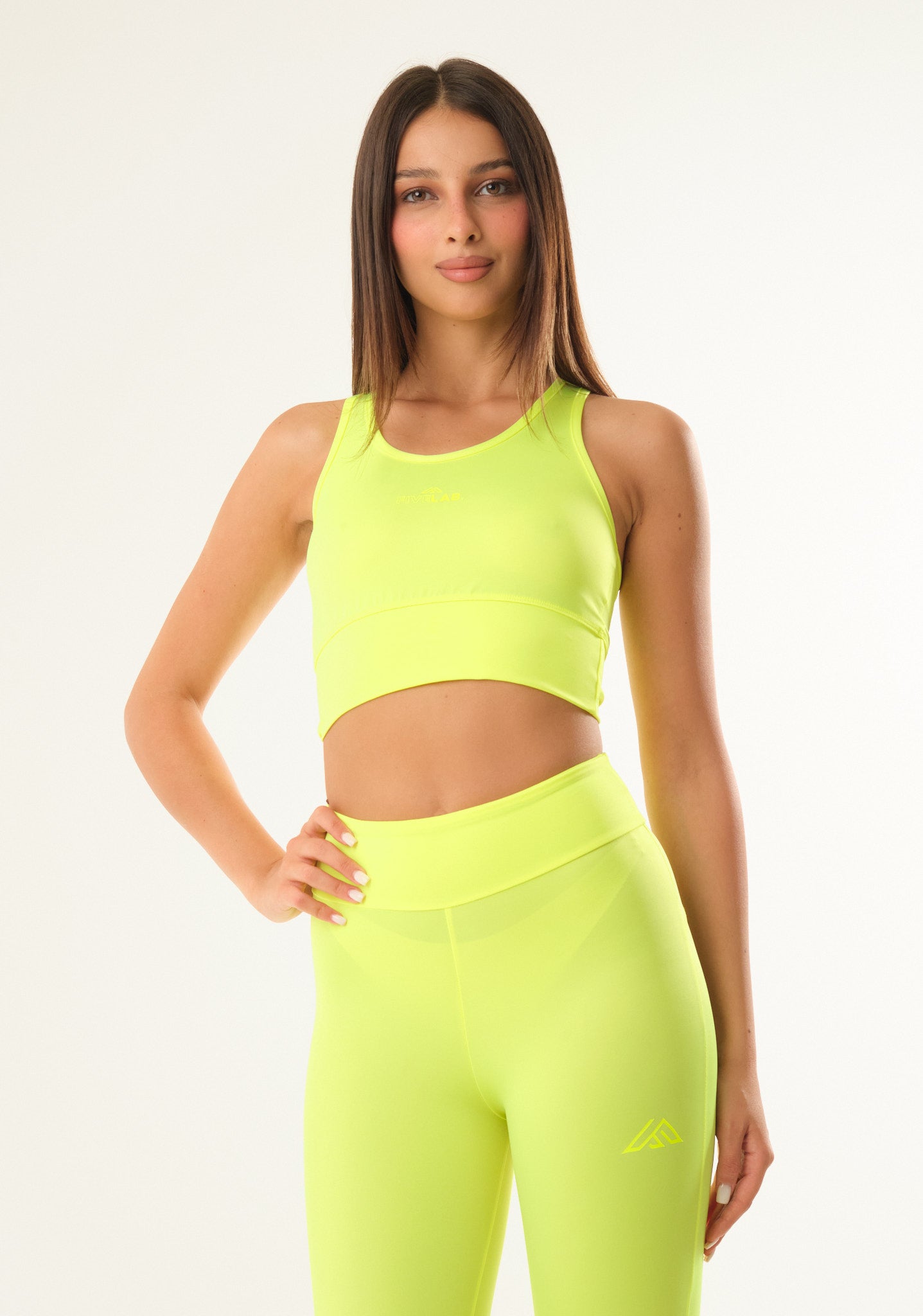 Top crop in lycra