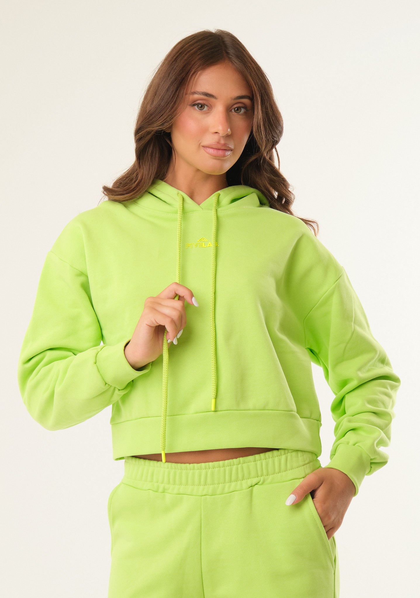 Felpa crop basic