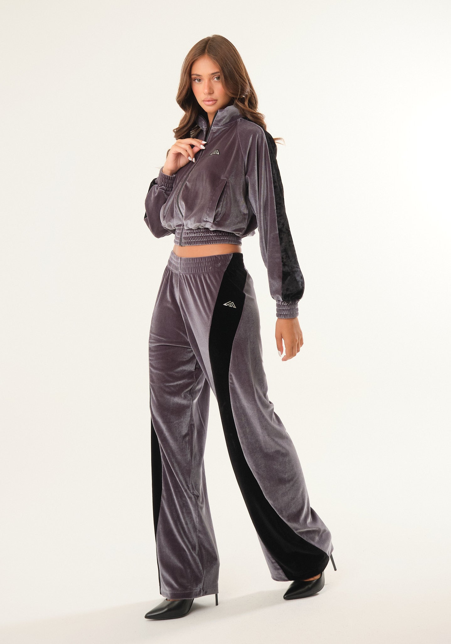 Pantalone tuta in ciniglia