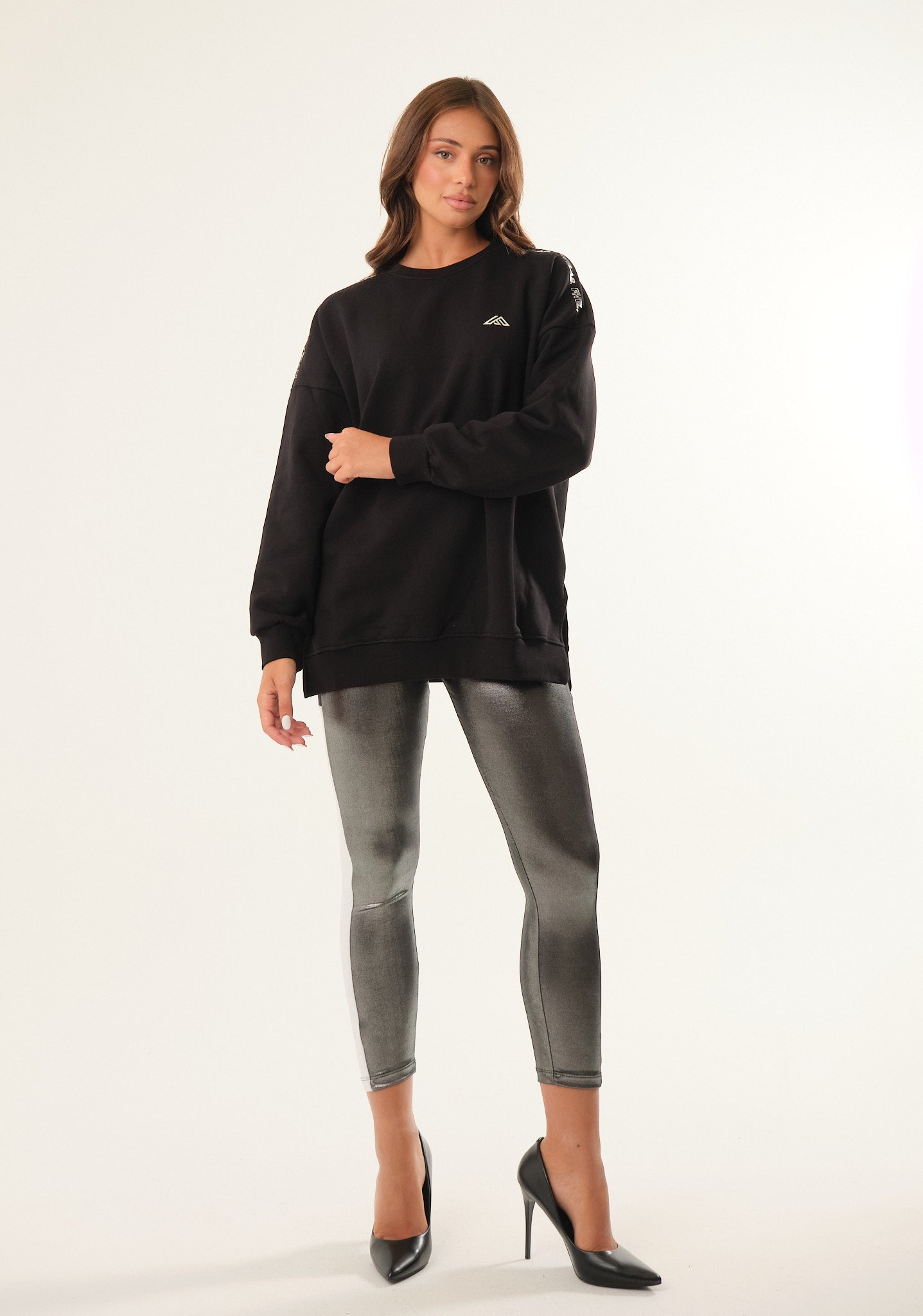 Leggings metallizati