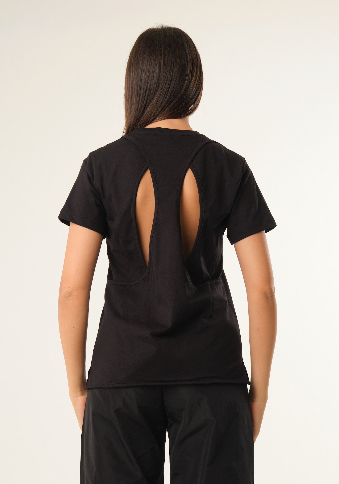T-shirt con stampa frontale