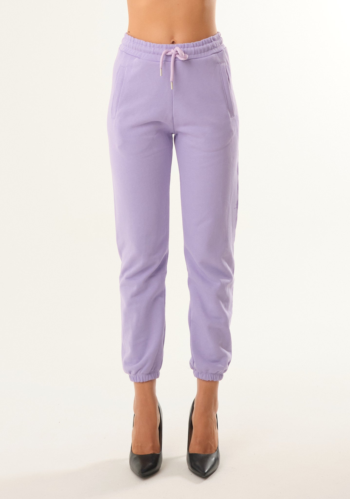 Pantalone con stampa spray laterale