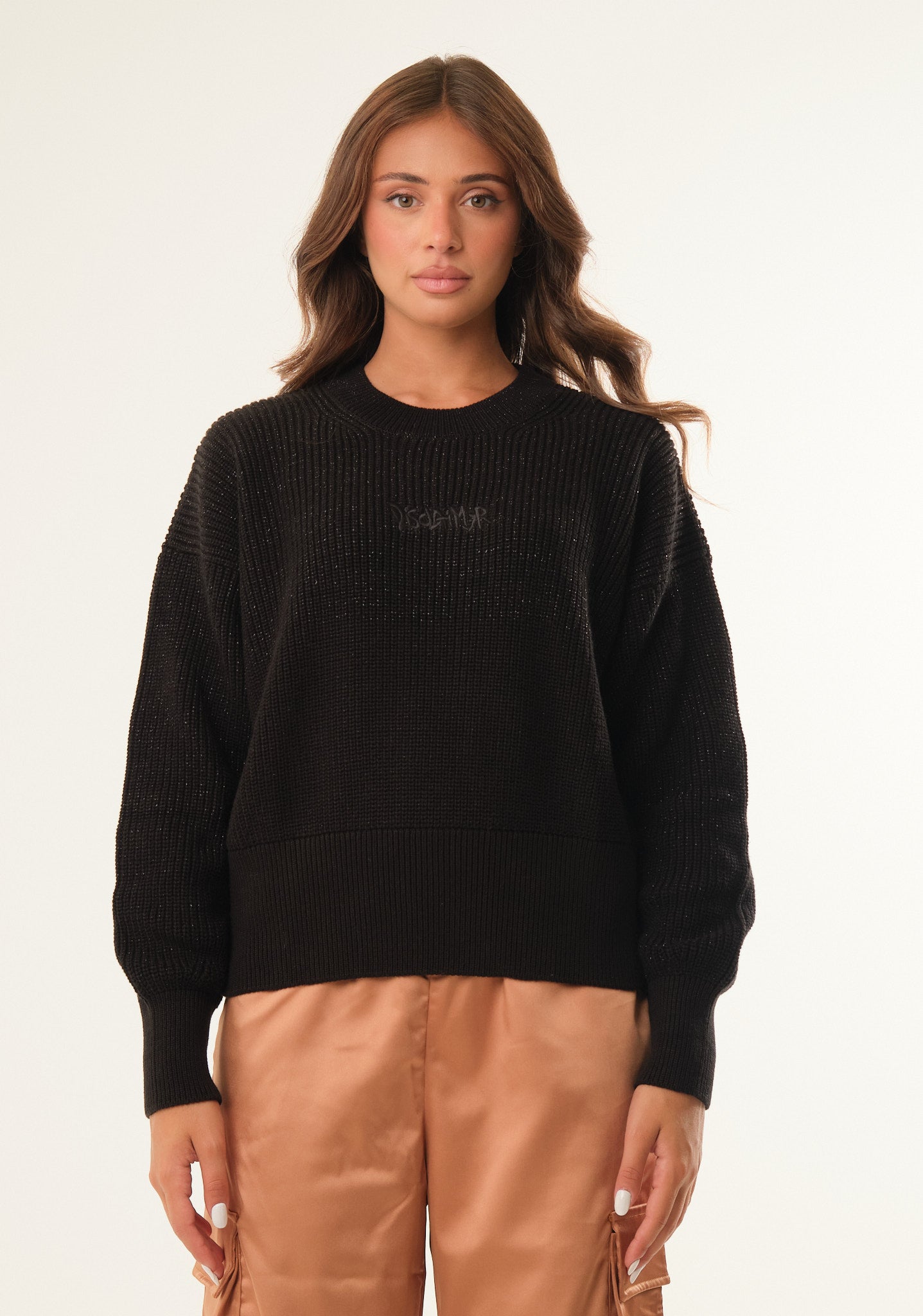 Maglione in tricot lurex