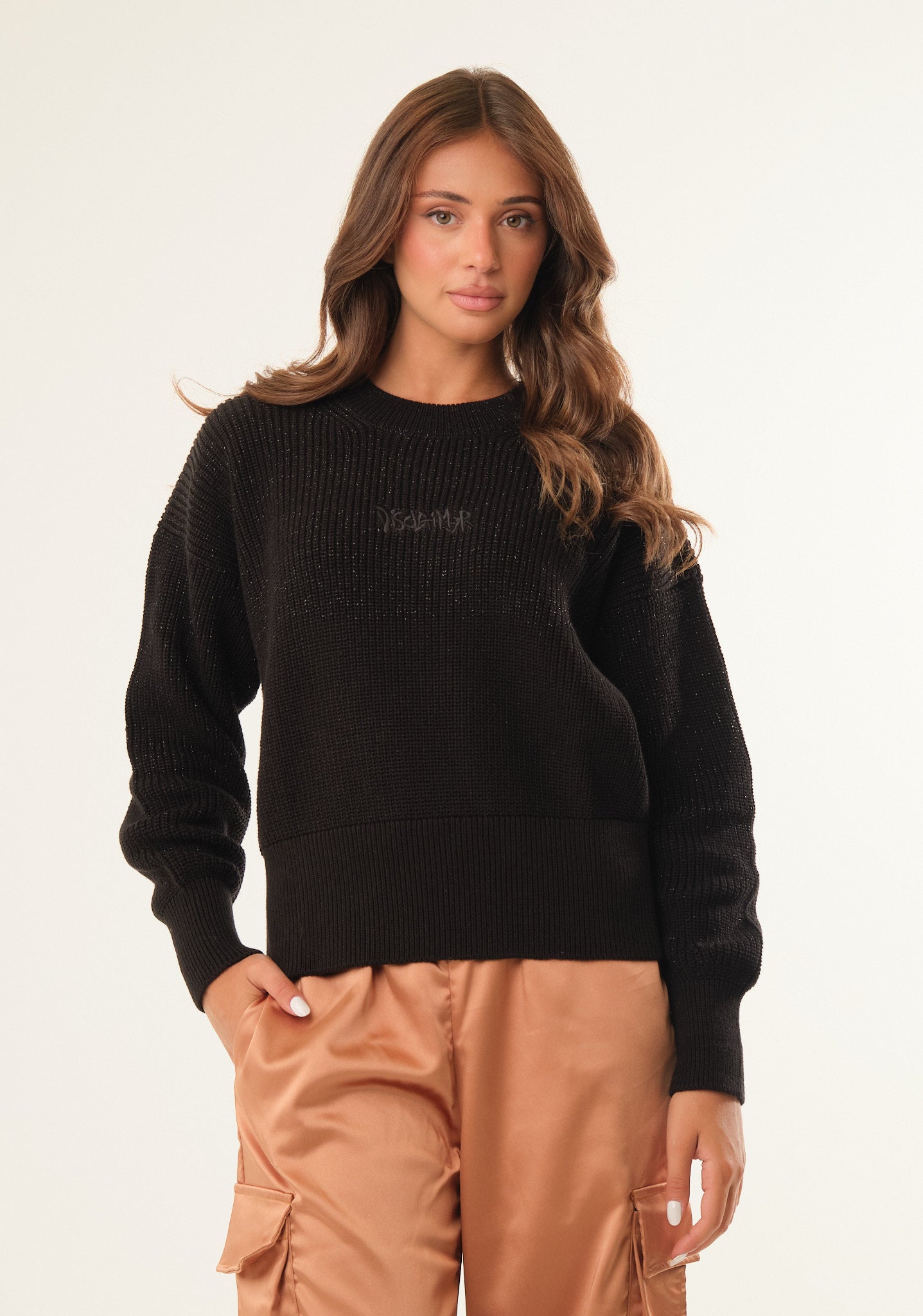 Maglione in tricot lurex