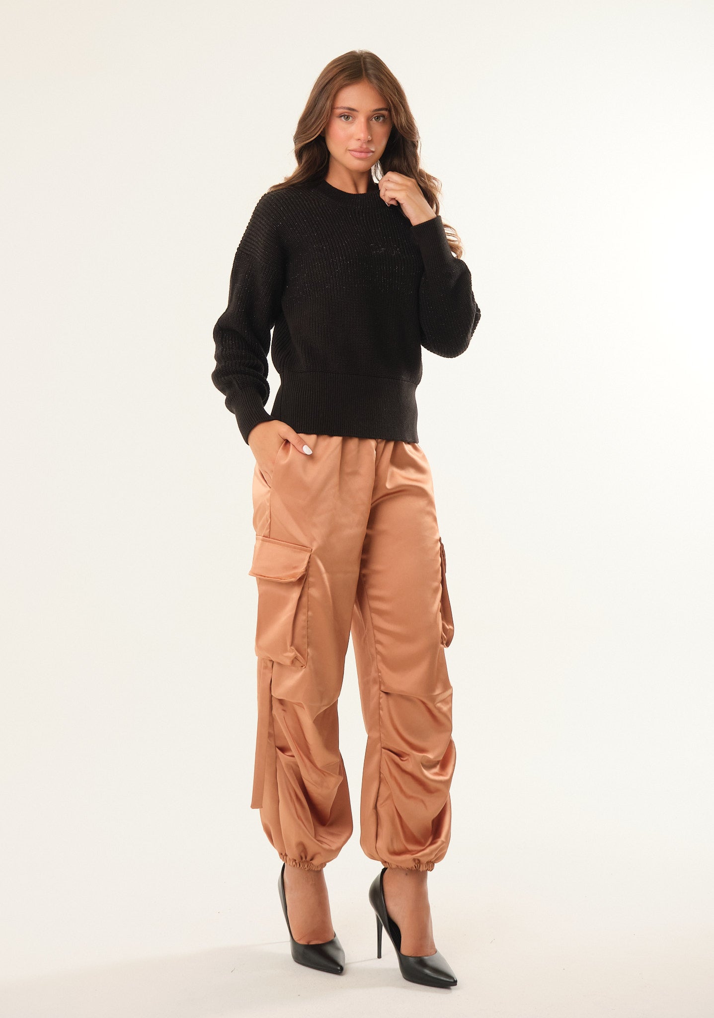 Maglione in tricot lurex