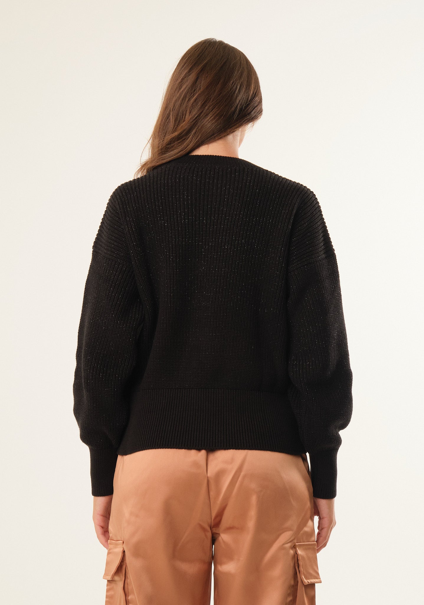 Maglione in tricot lurex
