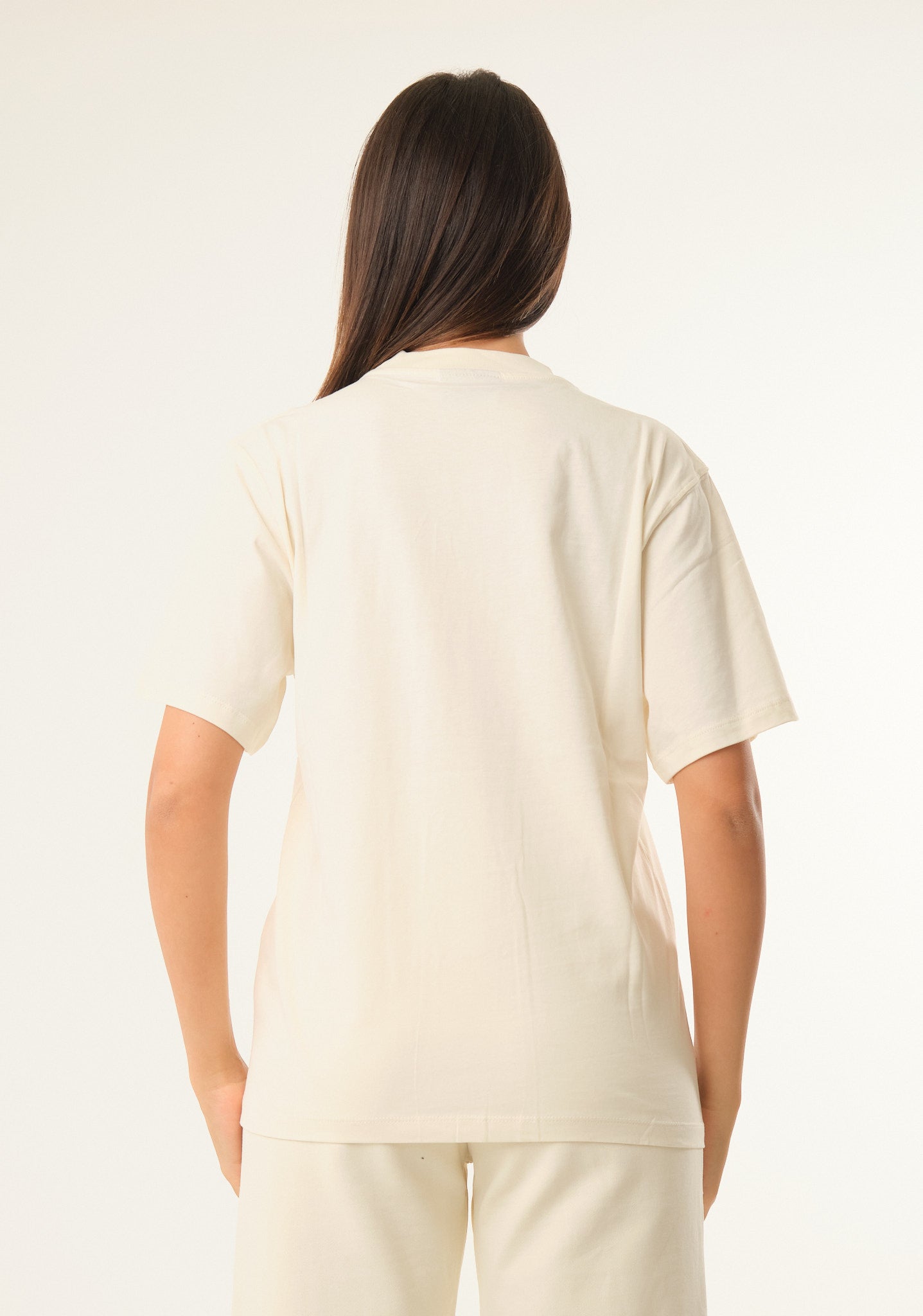 T-shirt in jersey con applicazioni