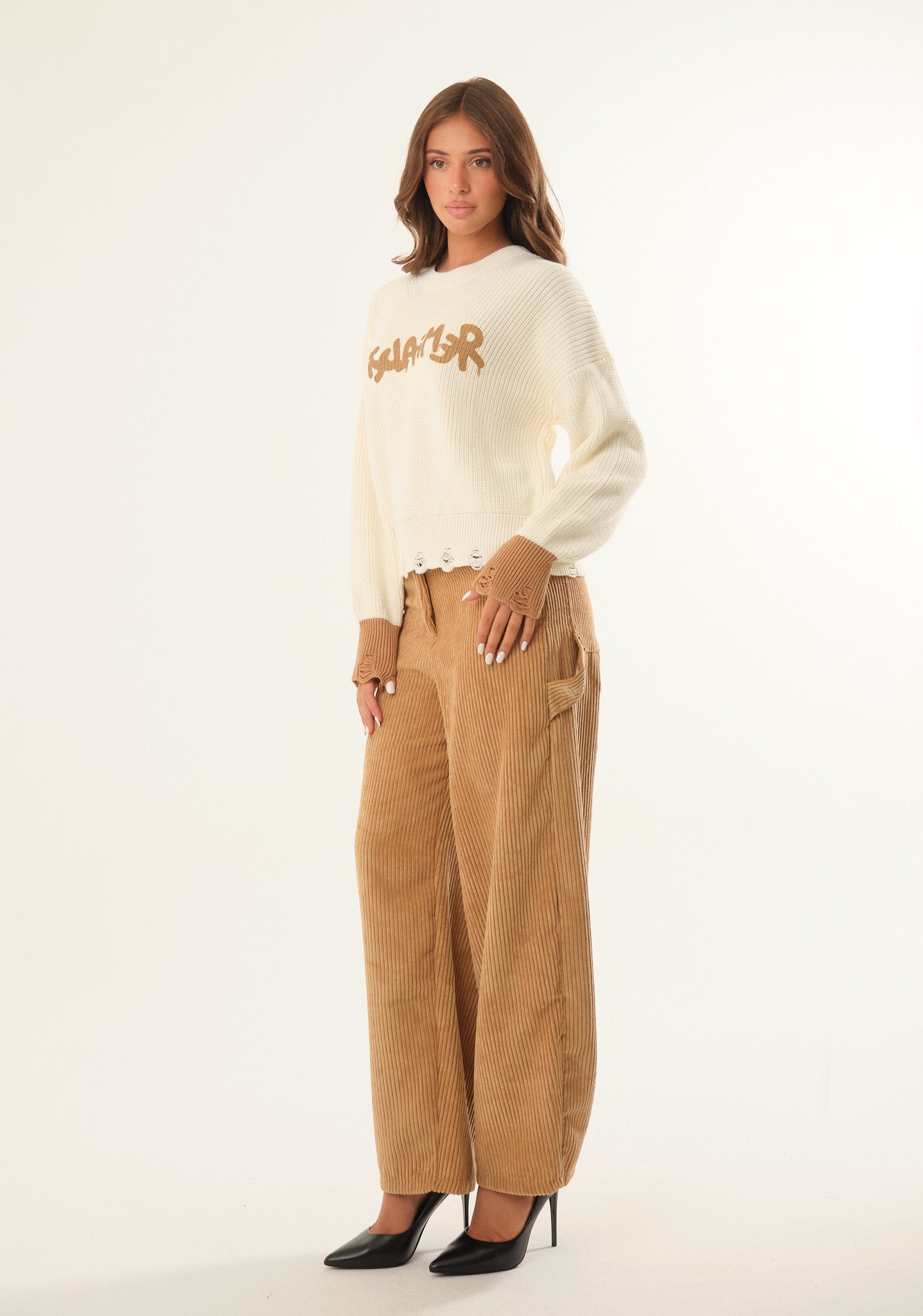 Pantalone in velluto a coste