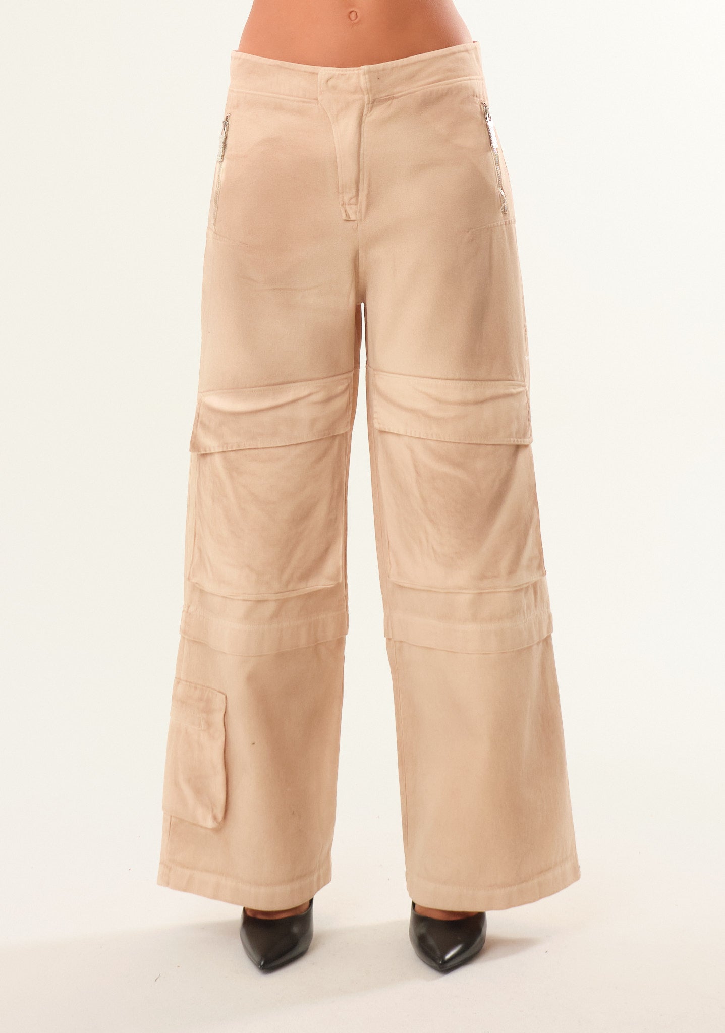 Pantalone cargo palazzo