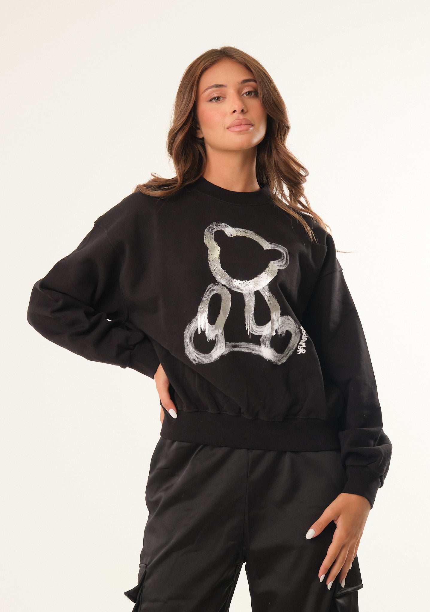 Felpa teddy metal