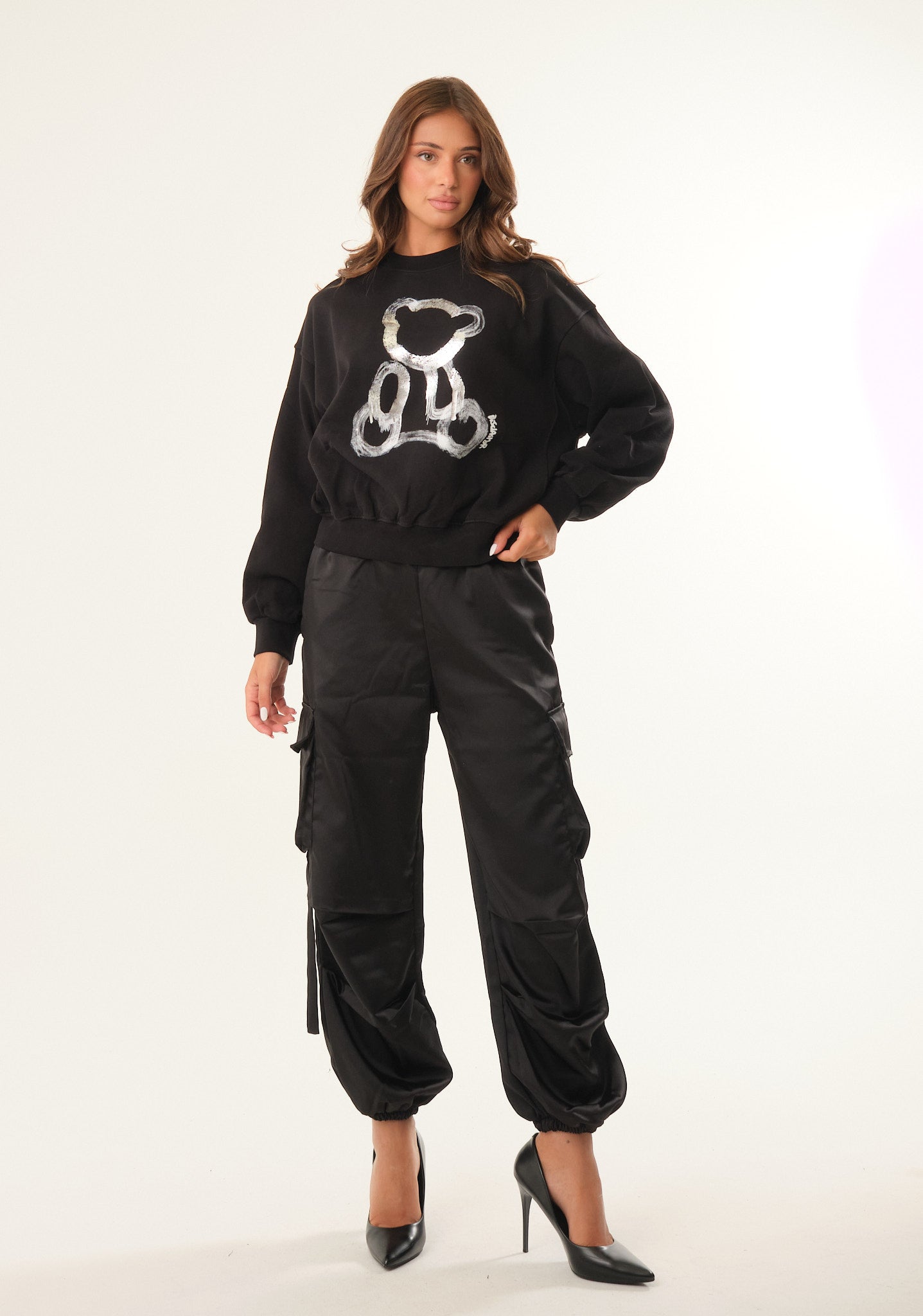 Felpa teddy metal