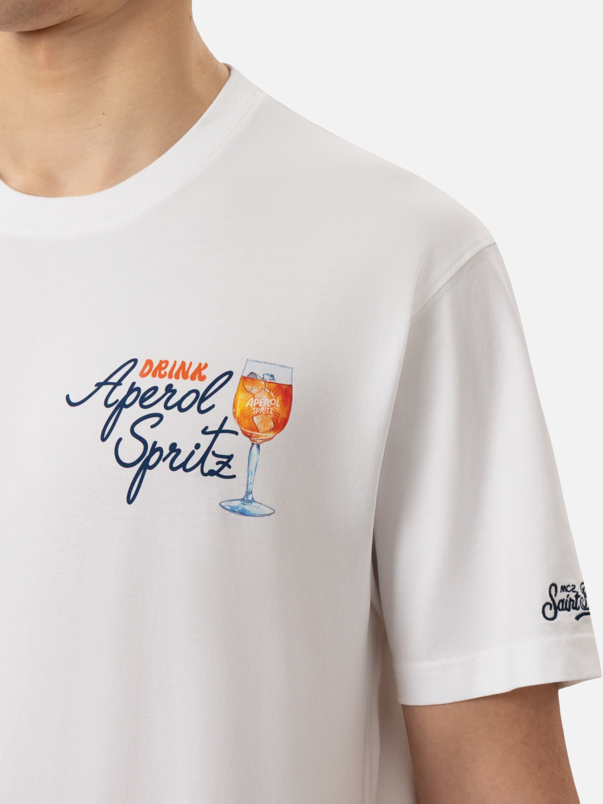 T-shirt stampa Aperol Spritz