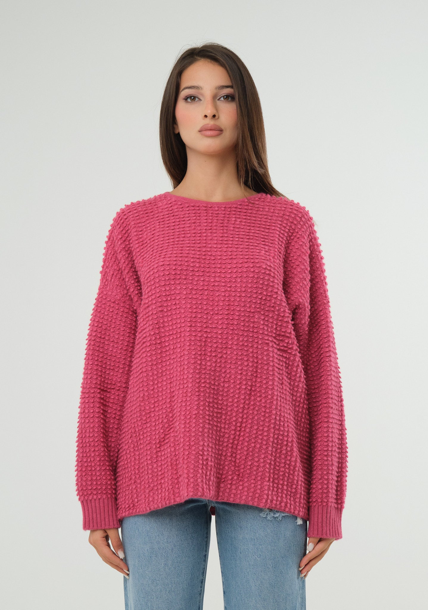 Maglione bouclè