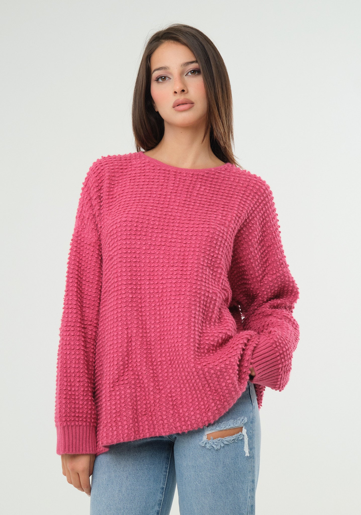 Maglione bouclè