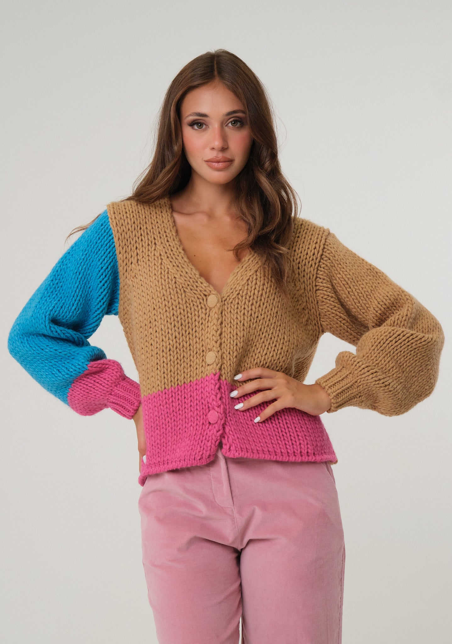 Cardigan multicolor