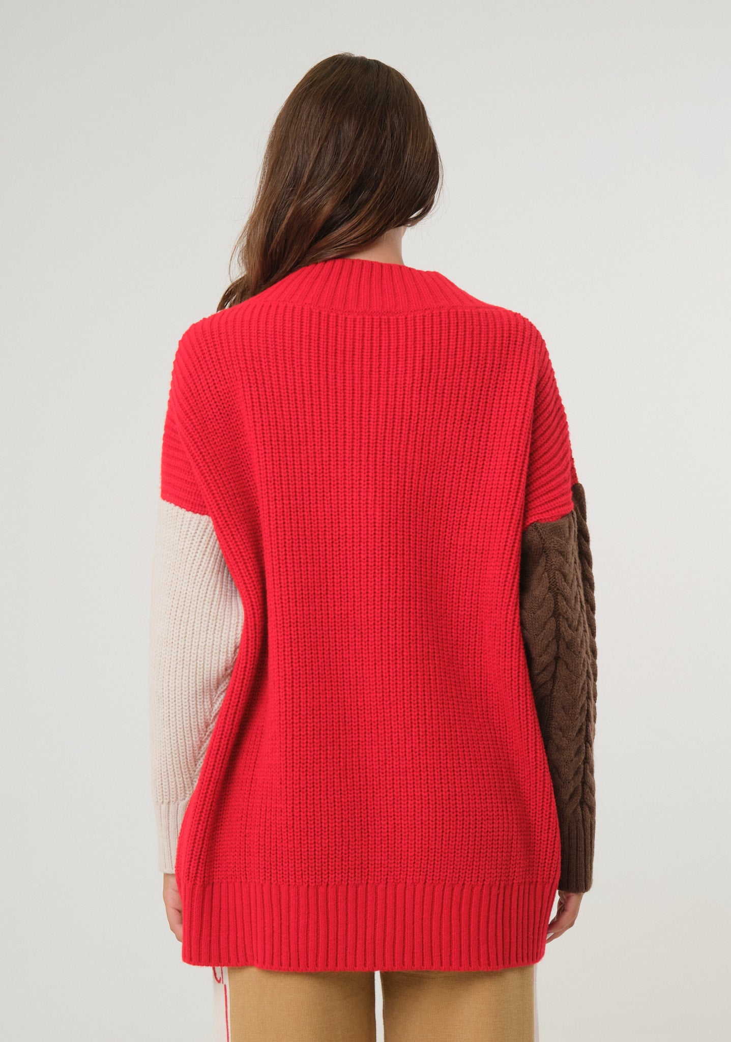 Maglione color block