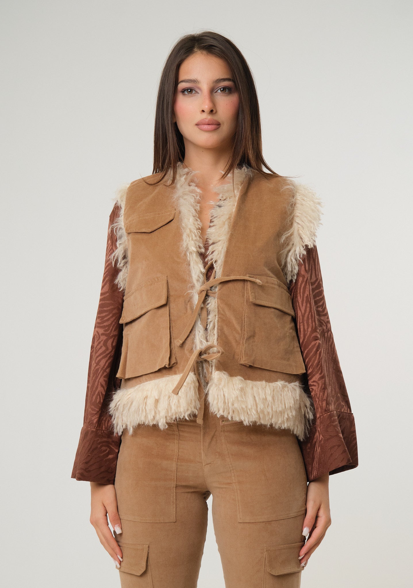 Gilet in fustagno