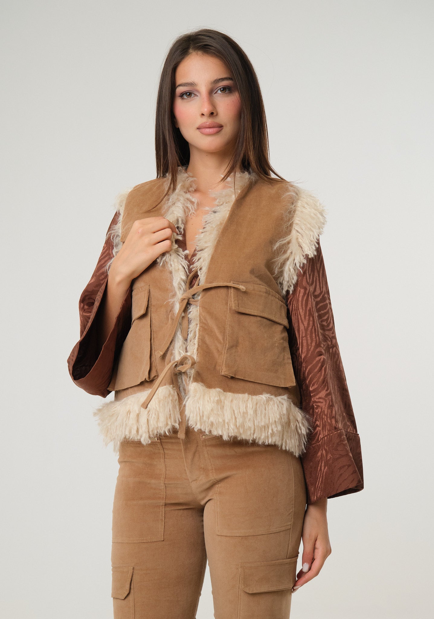 Gilet in fustagno