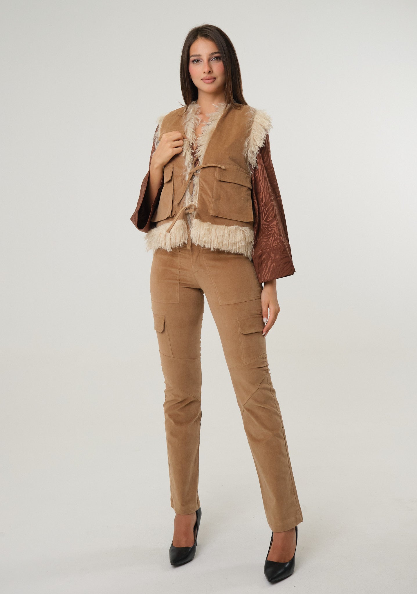Gilet in fustagno