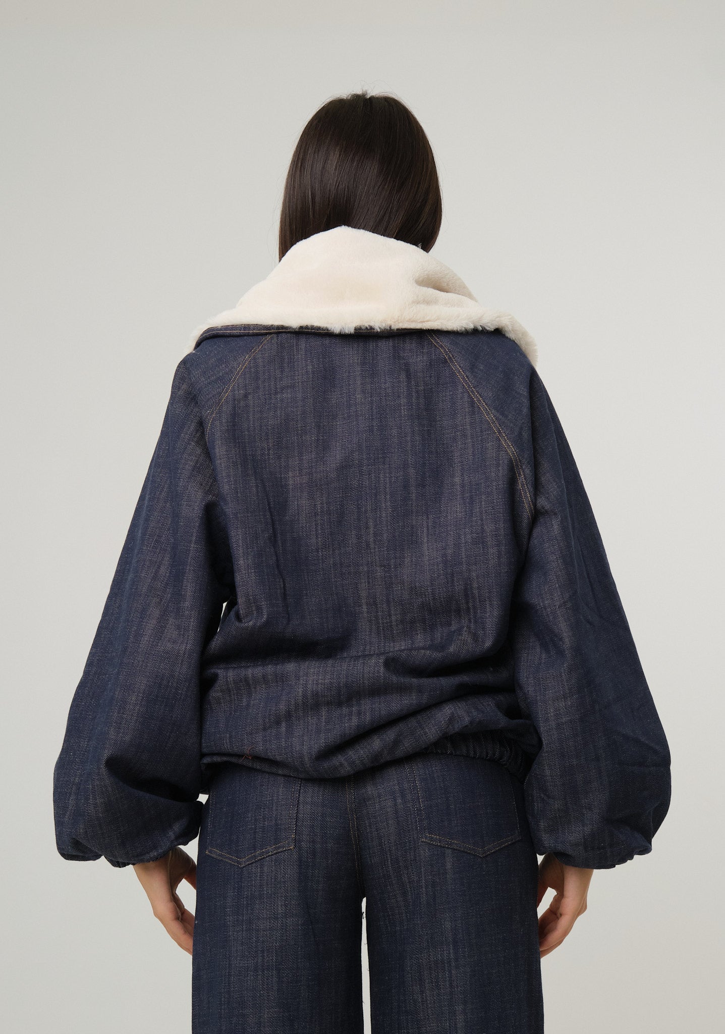 Giubbino over in denim