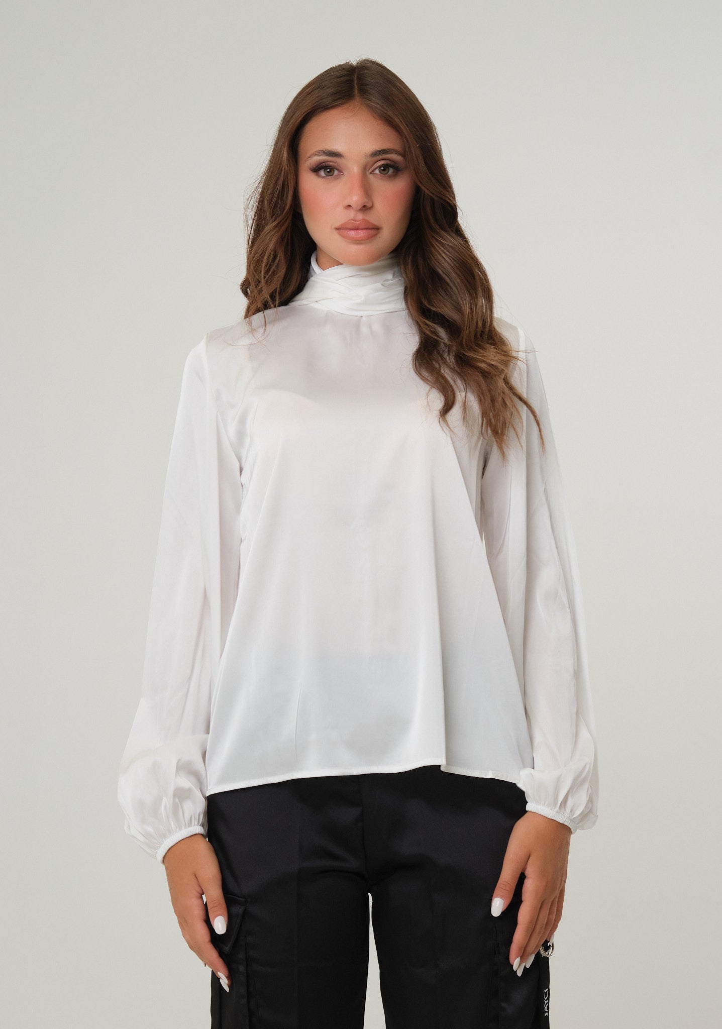 Blusa in raso