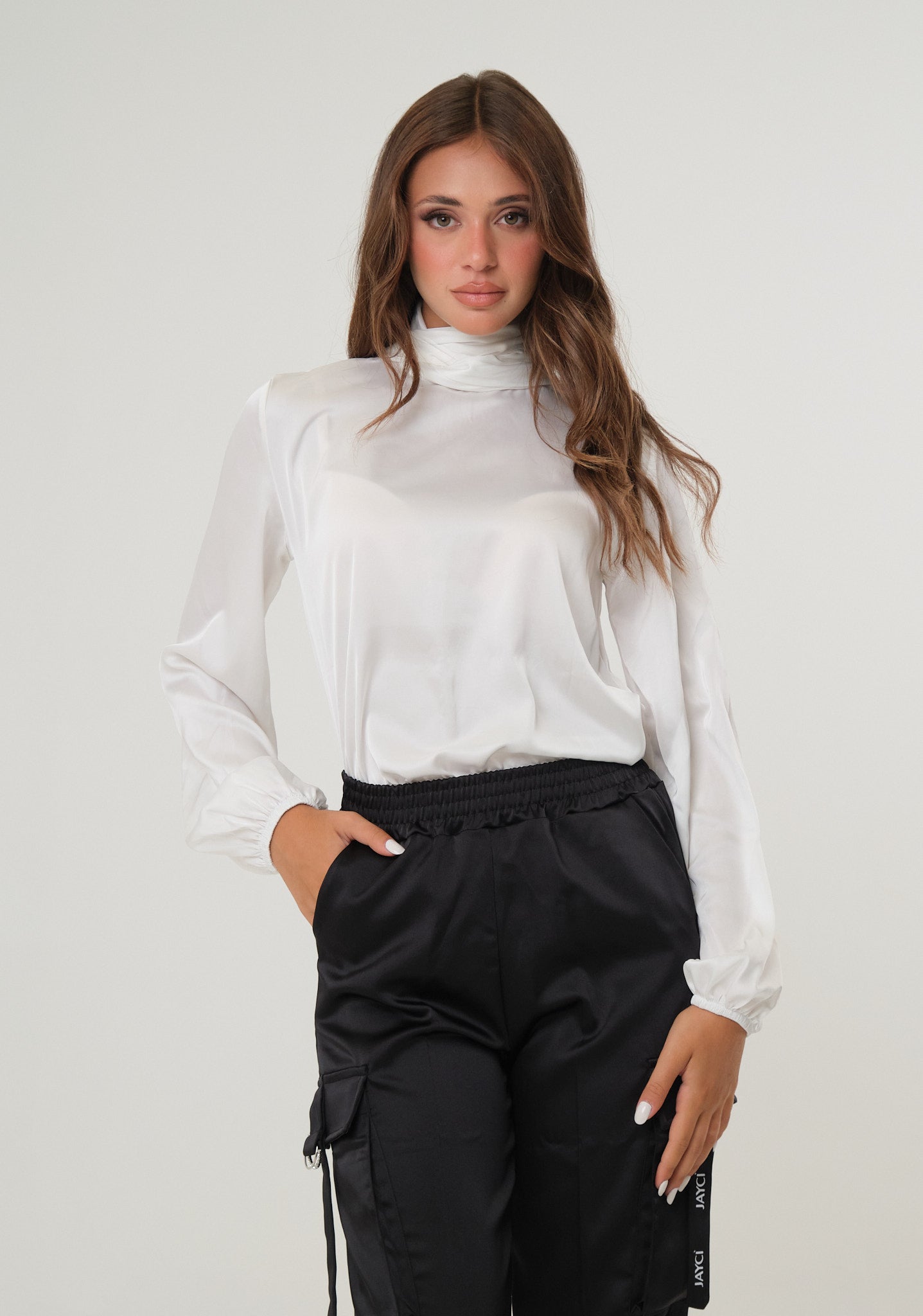 Blusa in raso