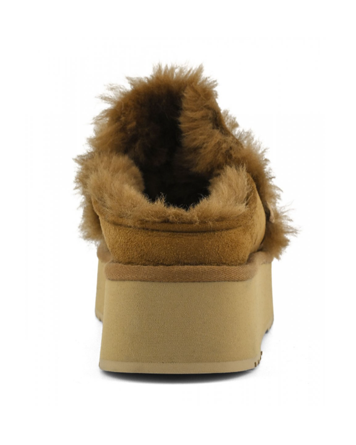 Eskimo Platform clog with strap logo COG