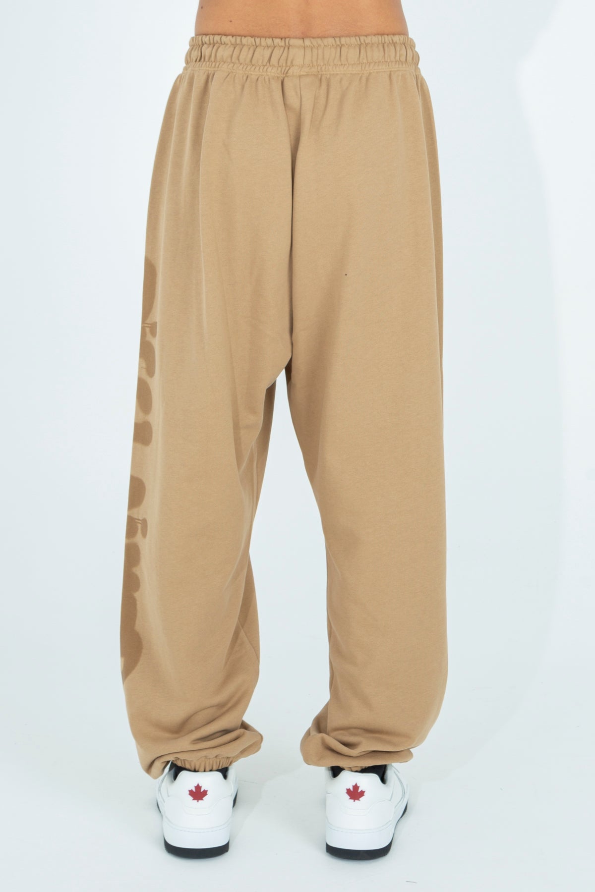 Spray print tracksuit trousers