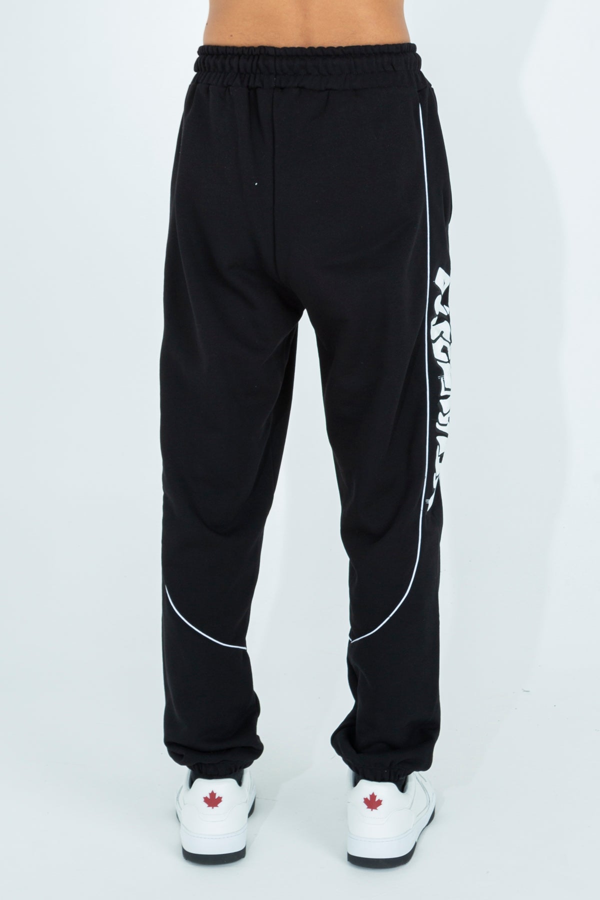 Tracksuit trousers with side prints