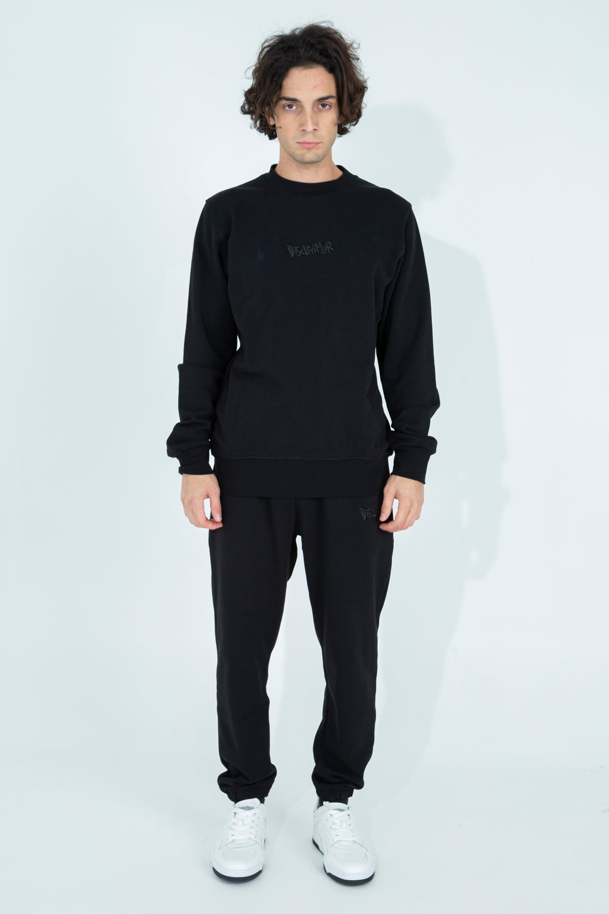 Tracksuit trousers with embroidered logo