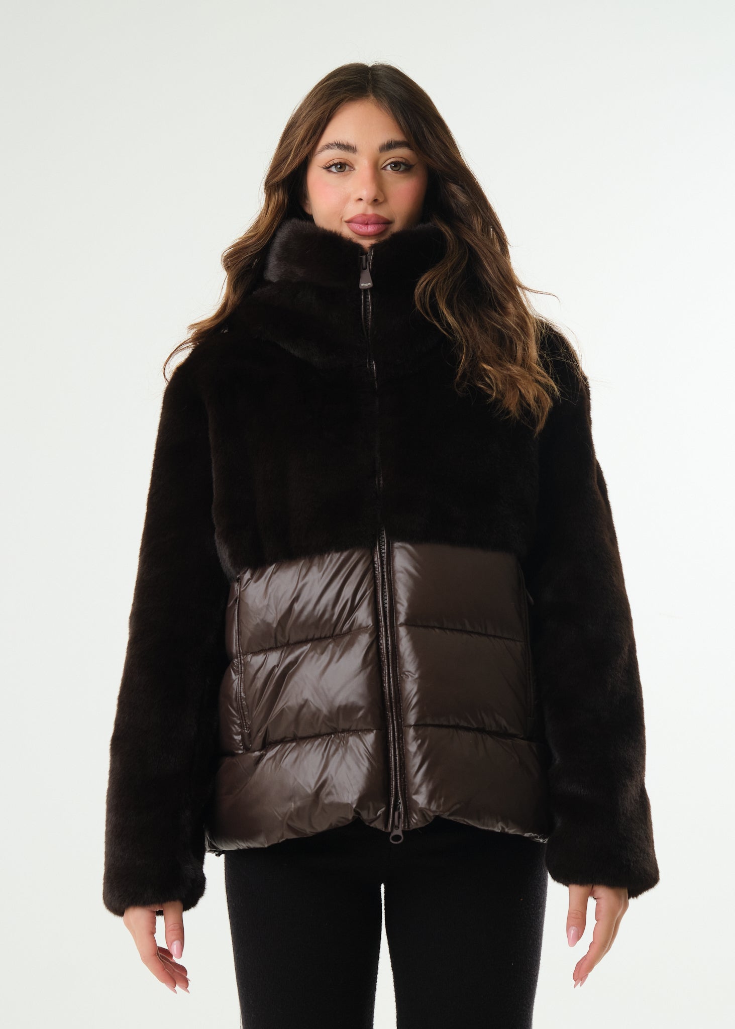 Piumino Fanevil con ecopelliccia