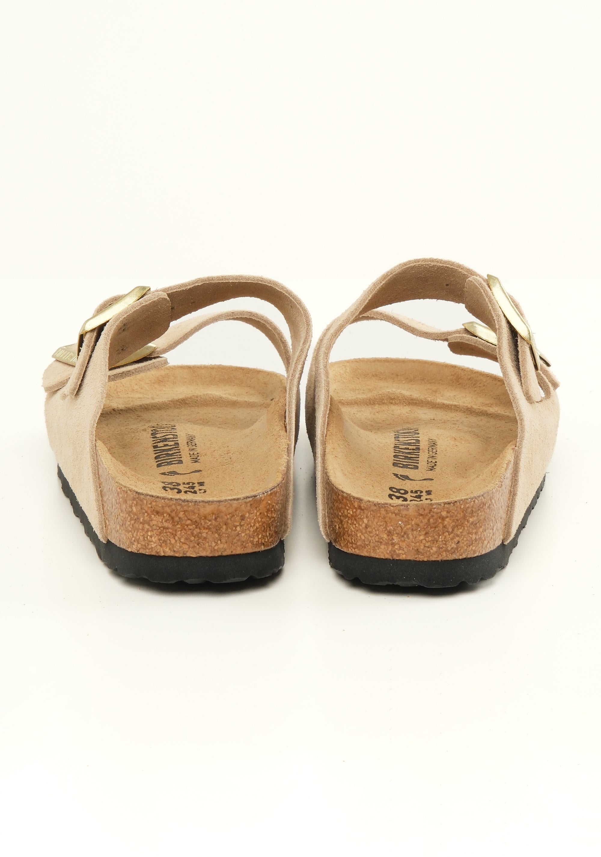 Sandalo Arizona Suede Leather