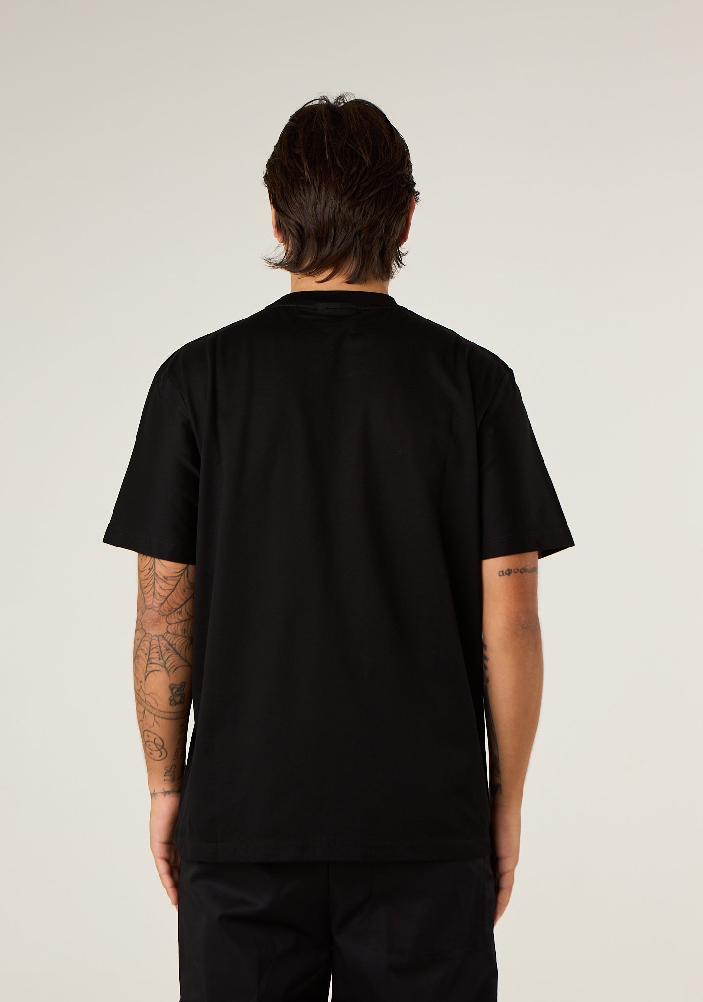 T-shirt basic in filo di scozia