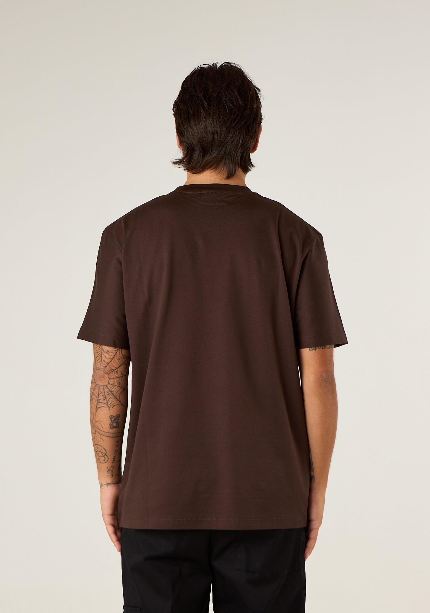 T-shirt basic in filo di scozia