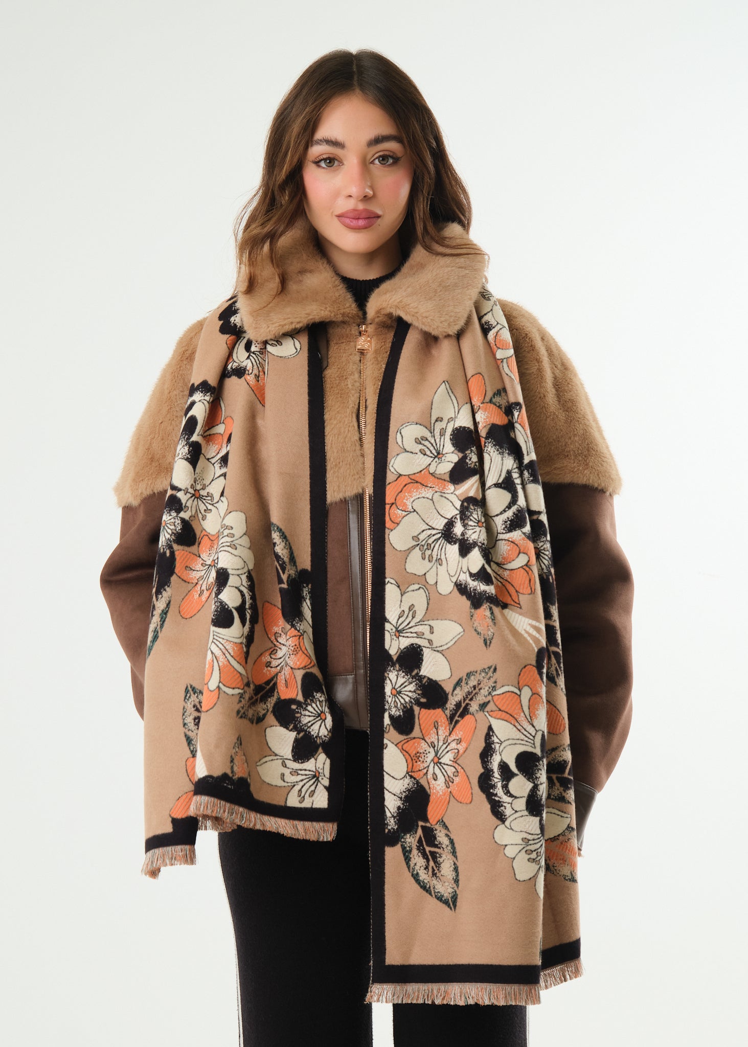 Pashmina double face