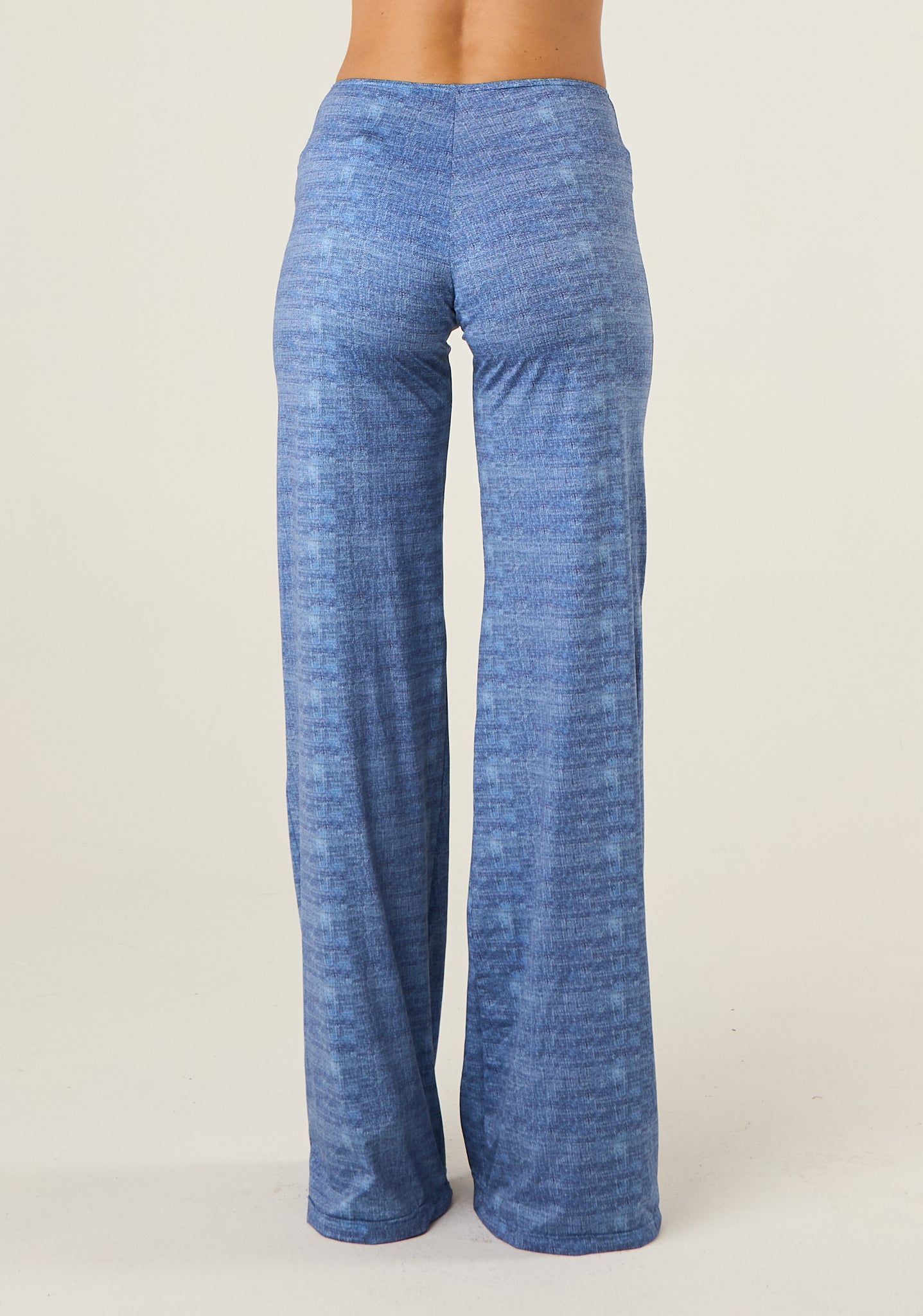 Pantalone palazzo in lycra