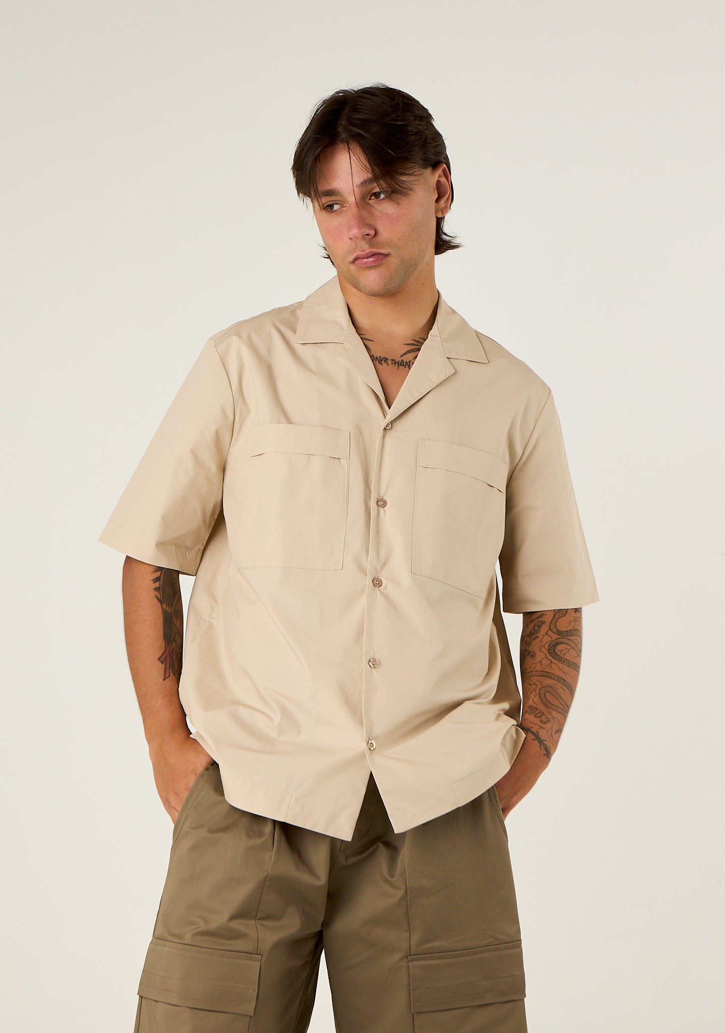 Camicia in popeline
