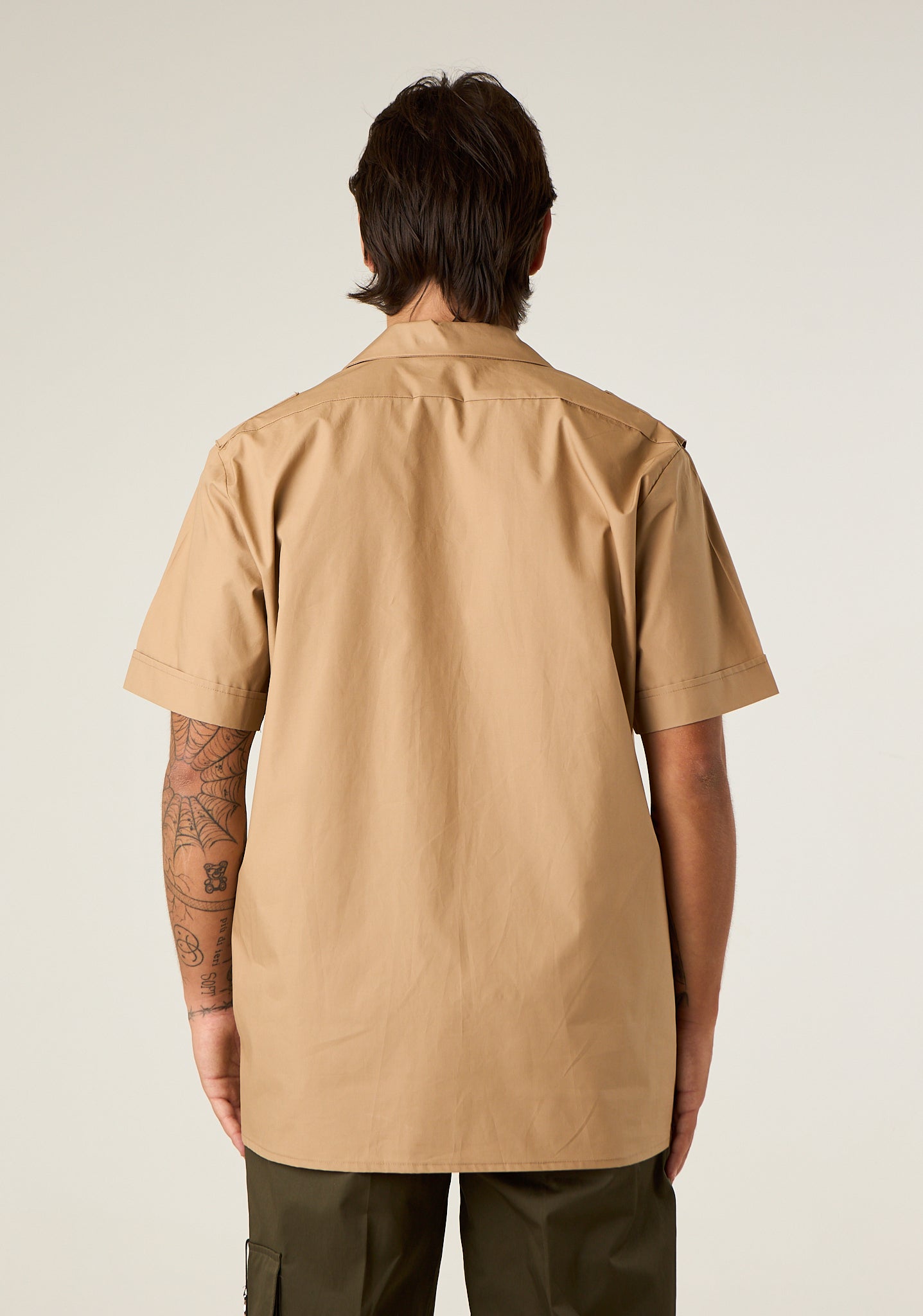 Camicia mezza manica con tasca