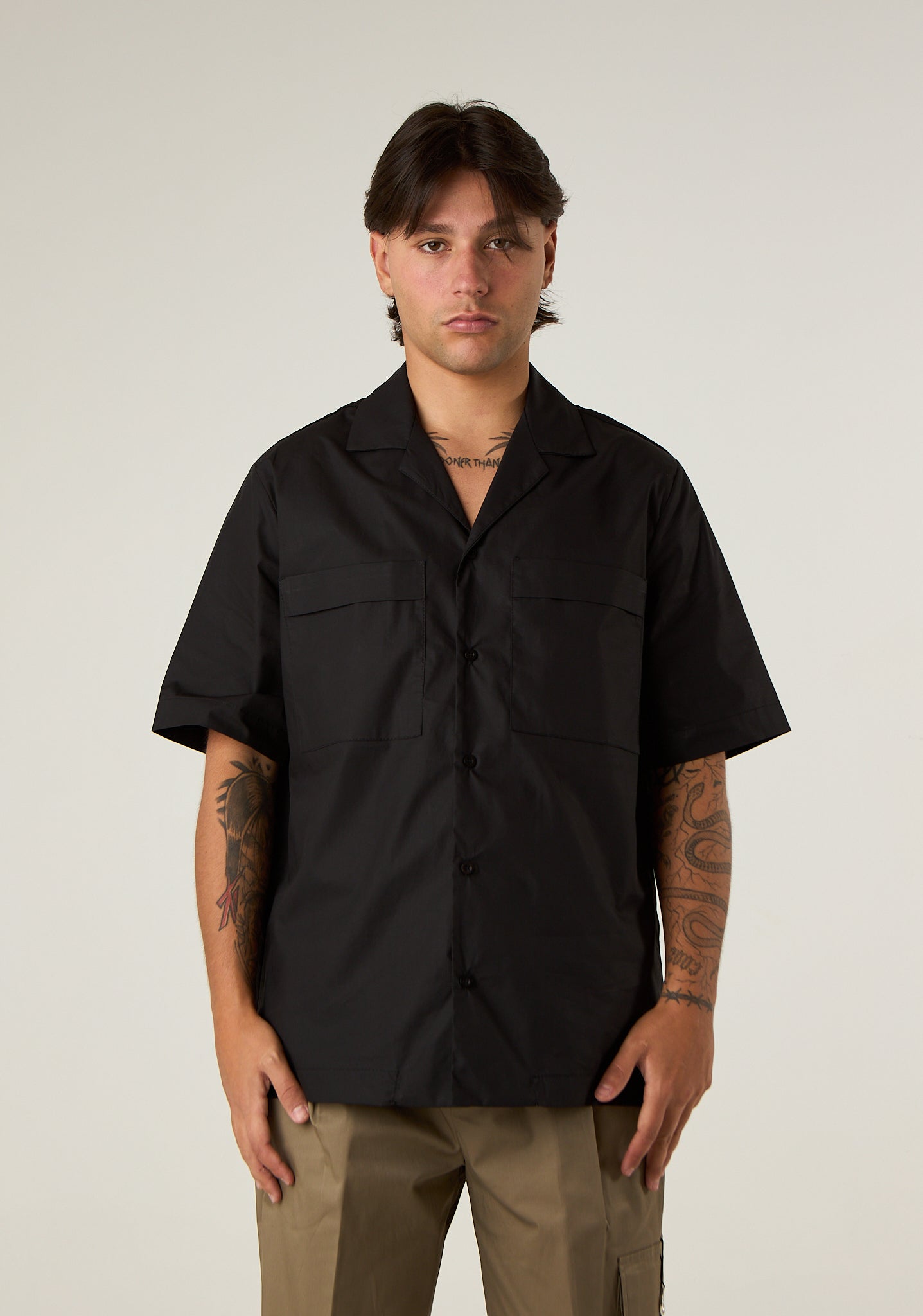 Camicia in popeline