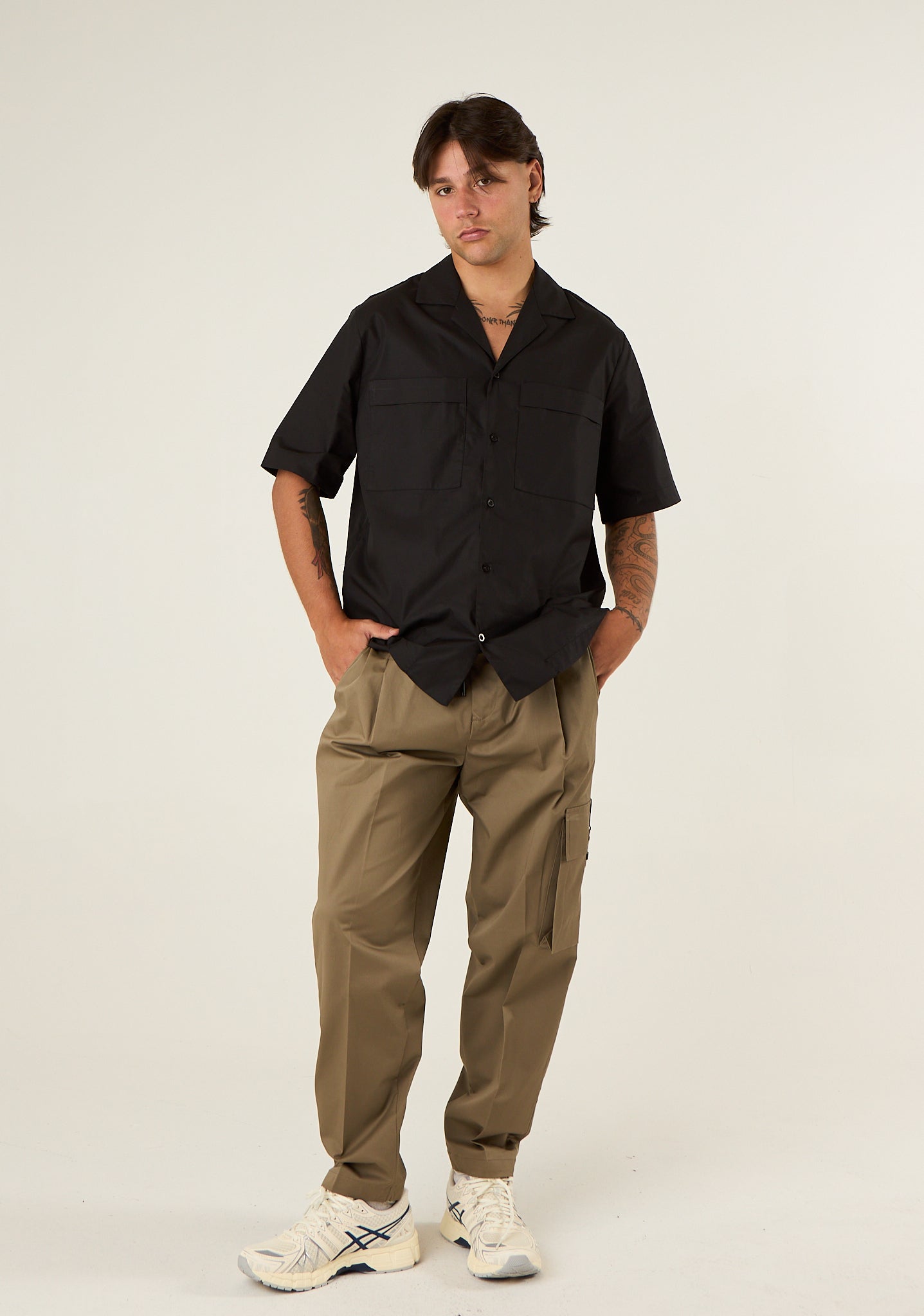 Camicia in popeline
