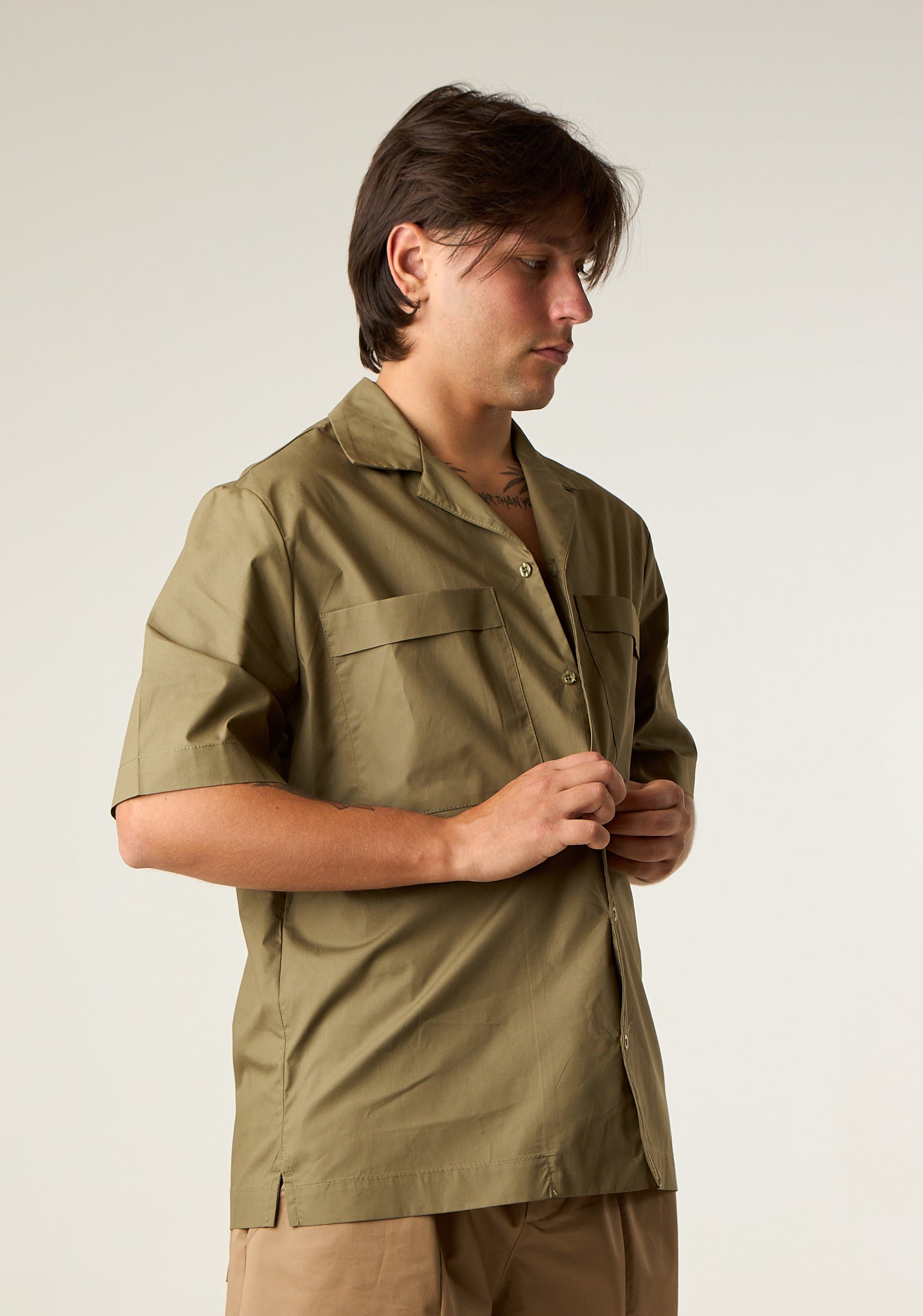 Camicia in popeline