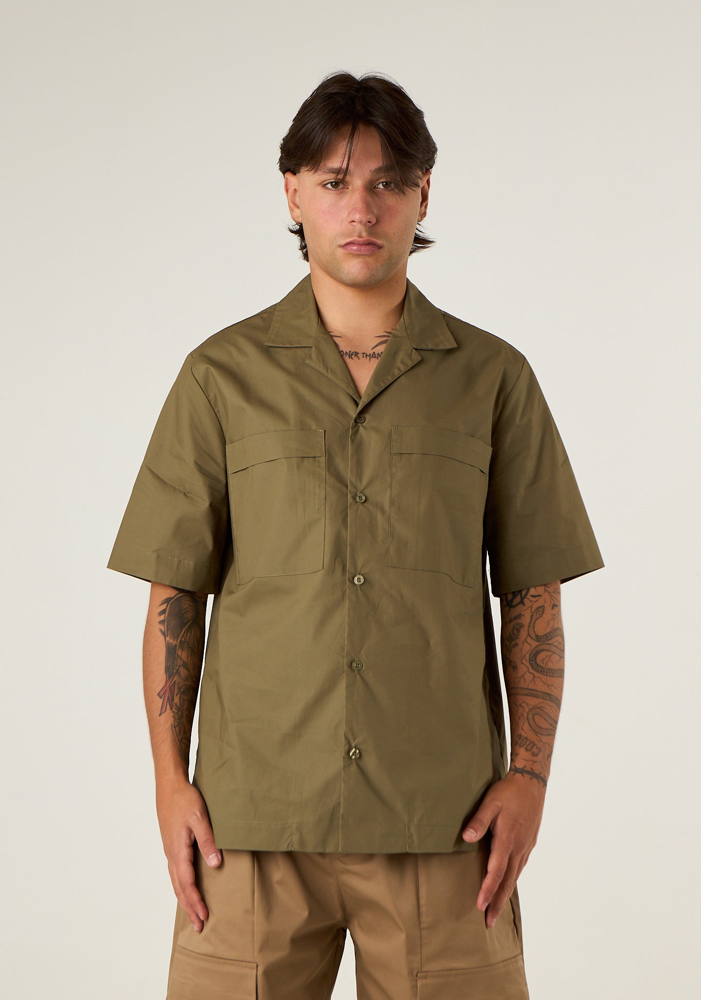 Camicia in popeline