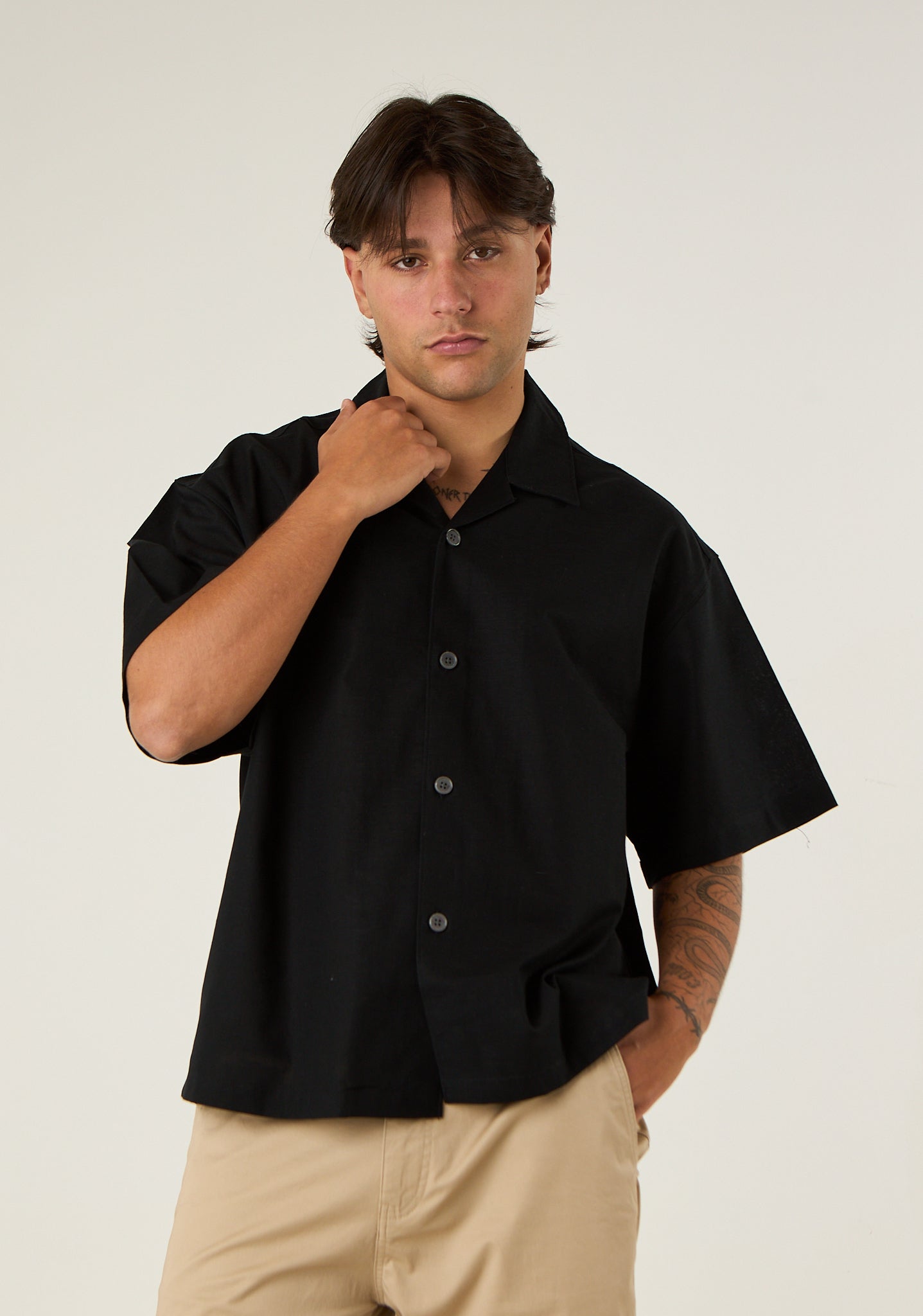 Camicia over a mezza manica
