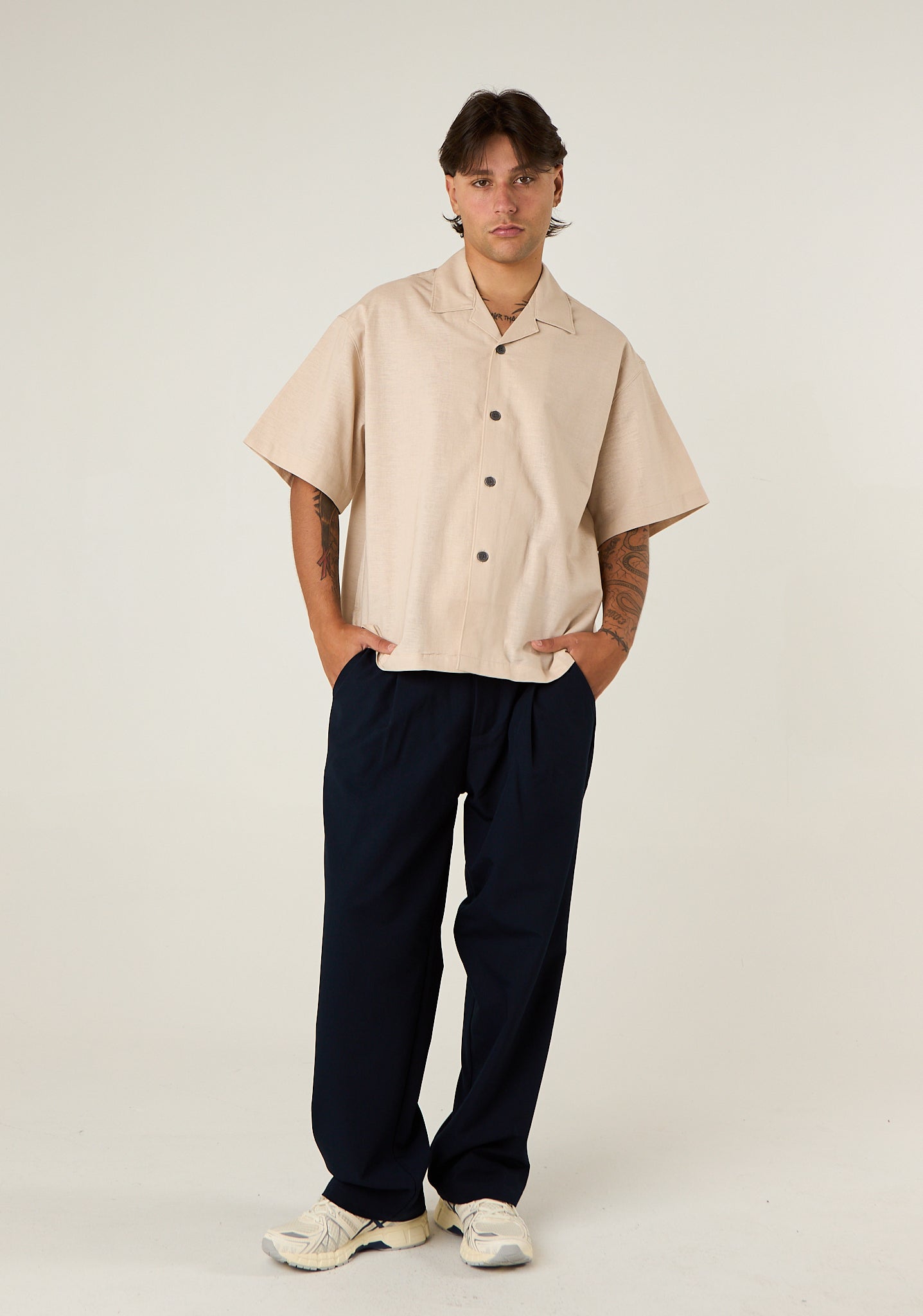 Camicia over a mezza manica