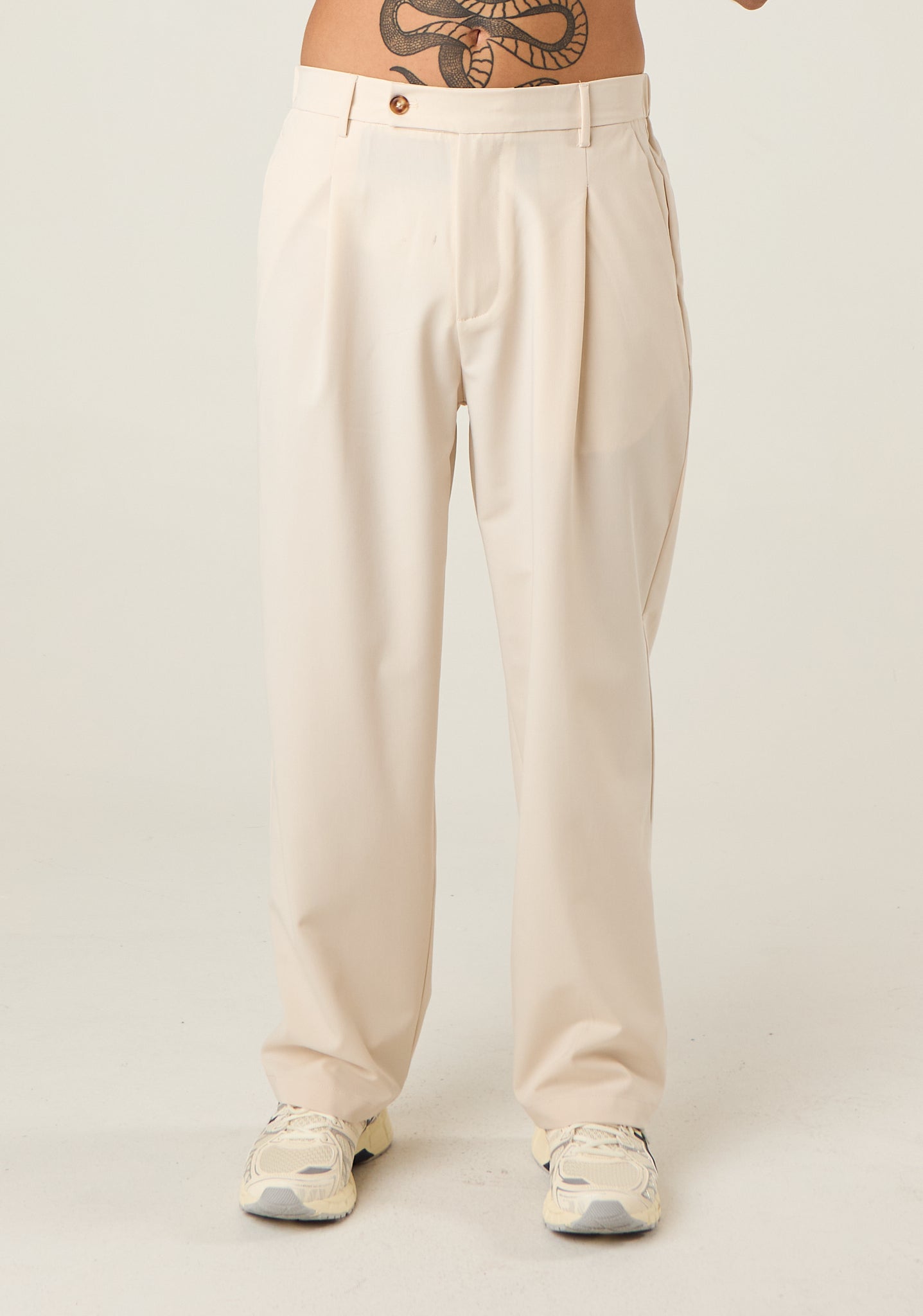 Pantalone a gamba morbida