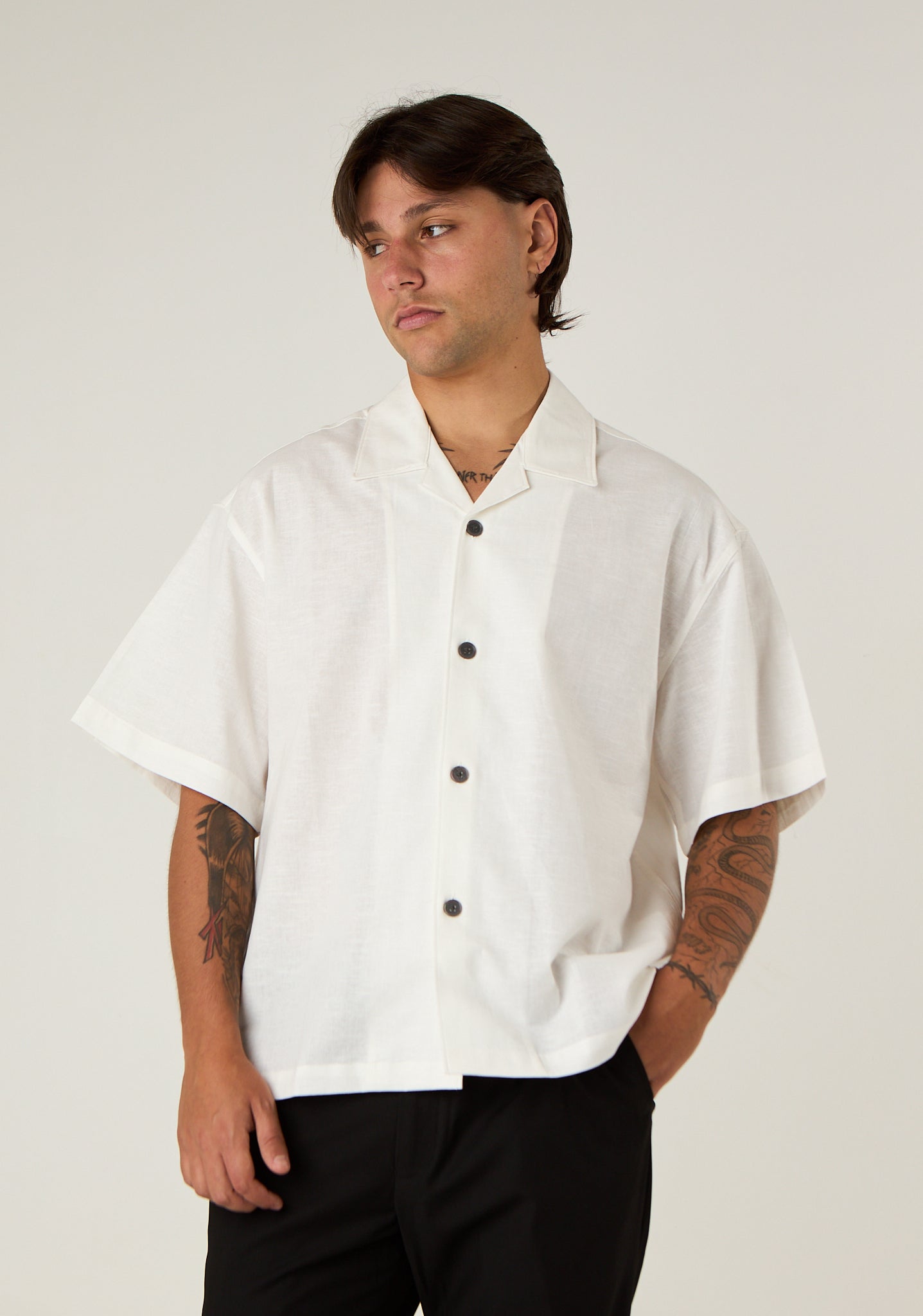 Camicia over a mezza manica