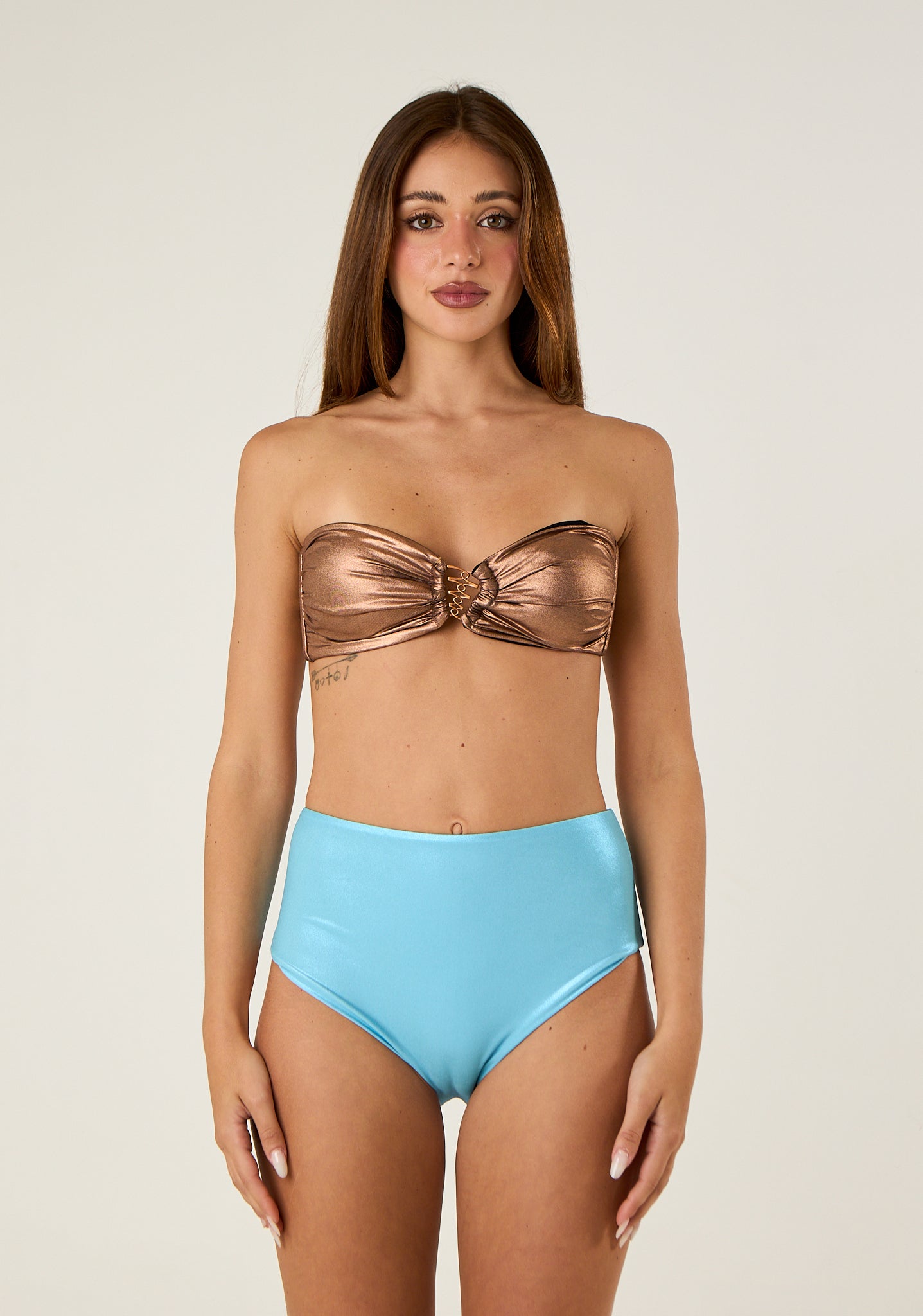 Costume bikini bicolor